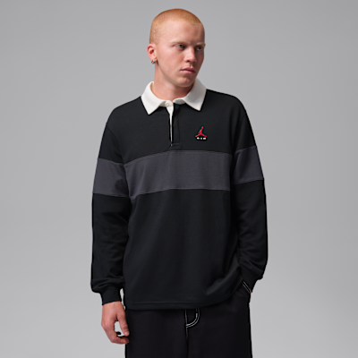 Jordan Brooklyn — Black/Dark Smoke Grey/Sail/University Red