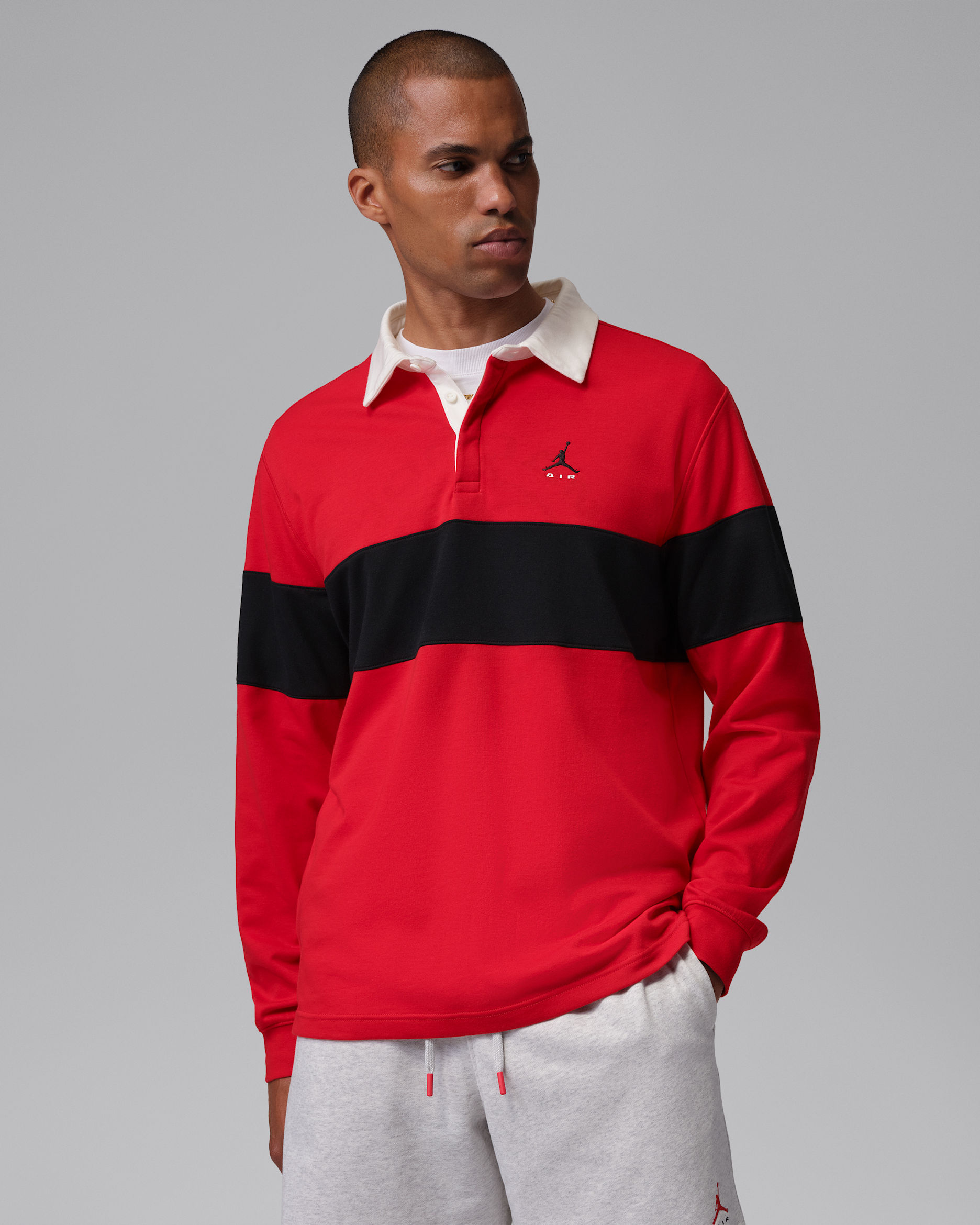 Jordan Brooklyn — University Red/Black/Sail/Black
