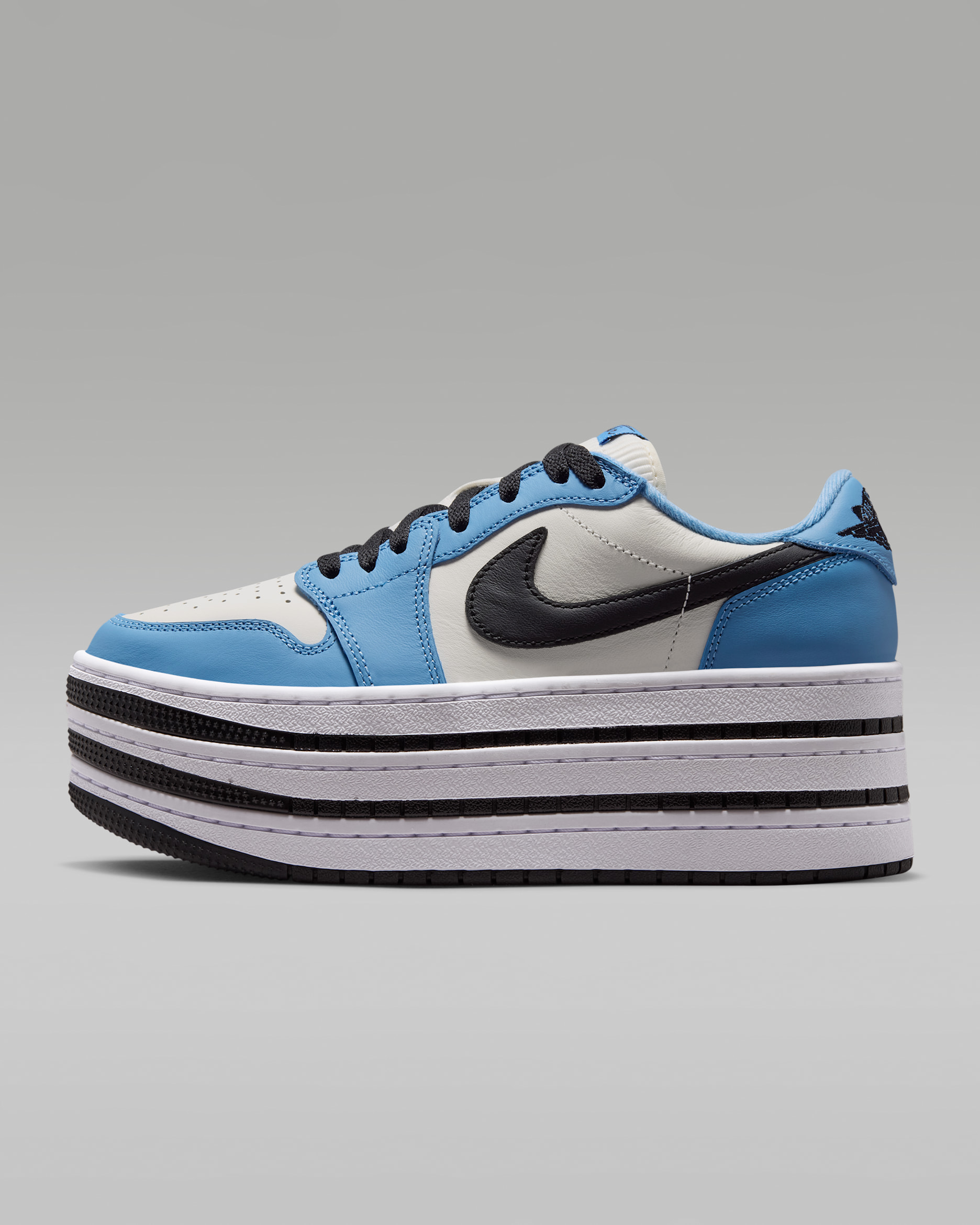 Air Jordan 1 Triple Stack — Blue Beyond/Black/White
