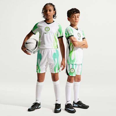Nigeria 2026 Stadium Away — White/Black