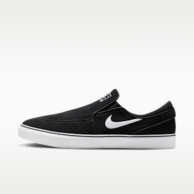 Nike SB Janoski+ Slip — Black/Black/Black/White