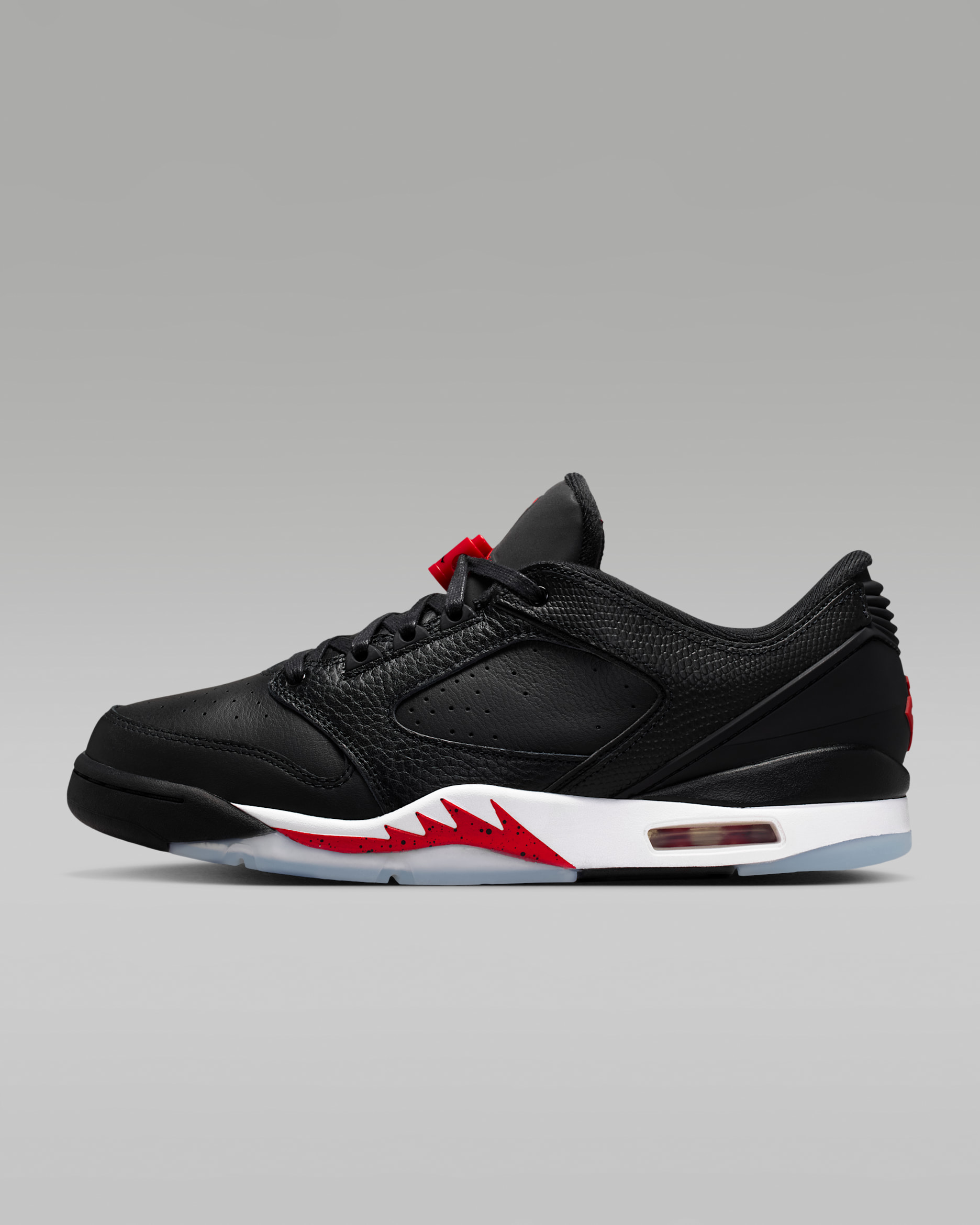 Jordan Sixty Plus Low — Black/White/Gym Red