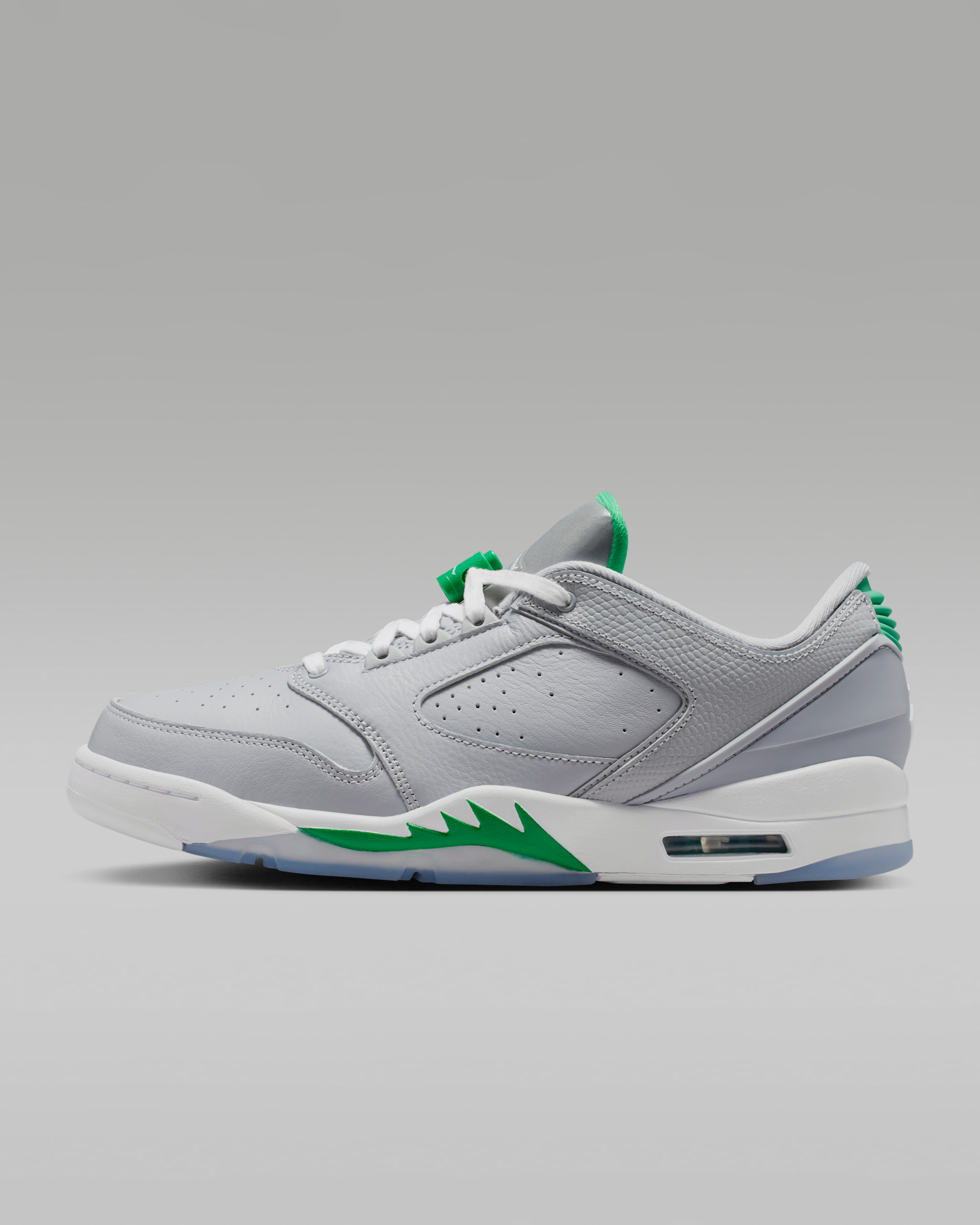Jordan Sixty Plus Low — Wolf Grey/Lucky Green/White