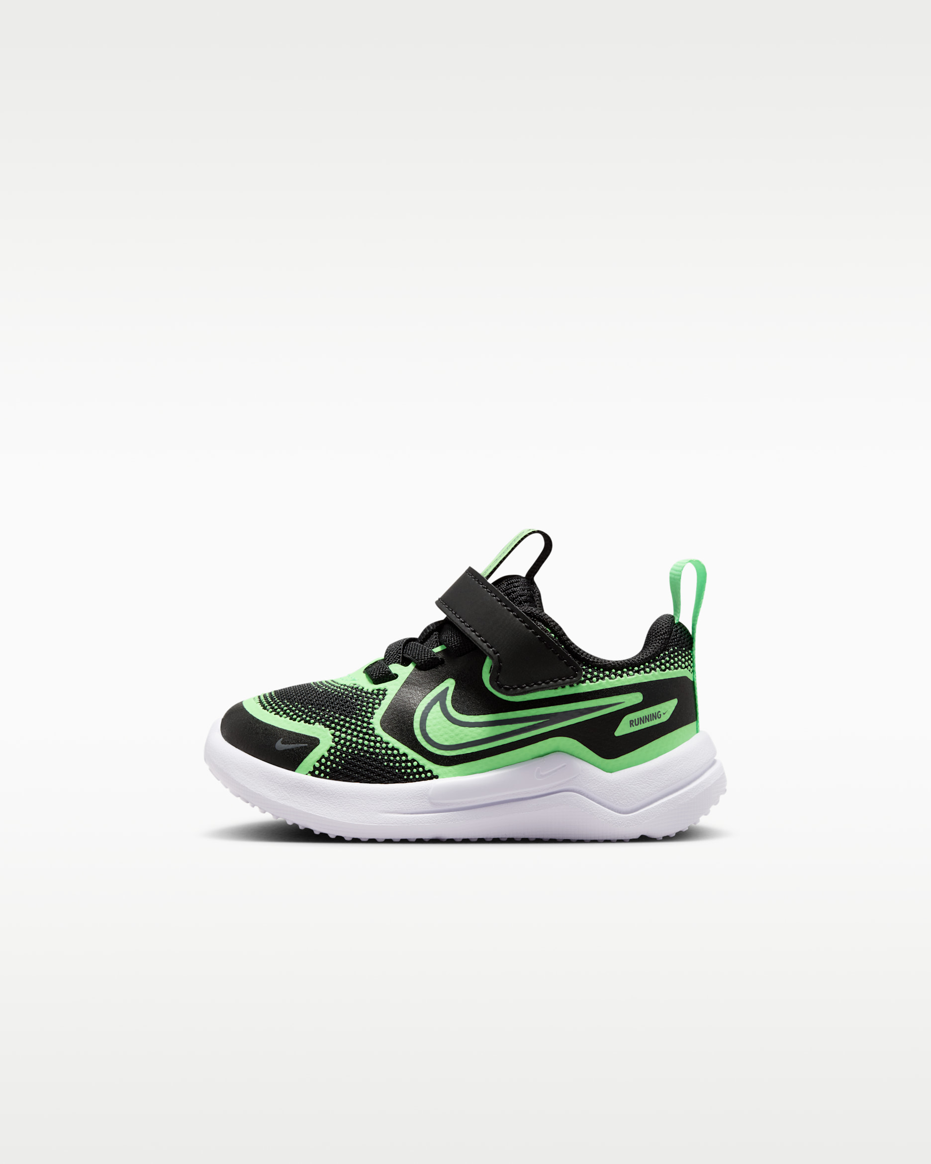 Nike Cosmic Runner — Black/Illusion Green/Cool Grey
