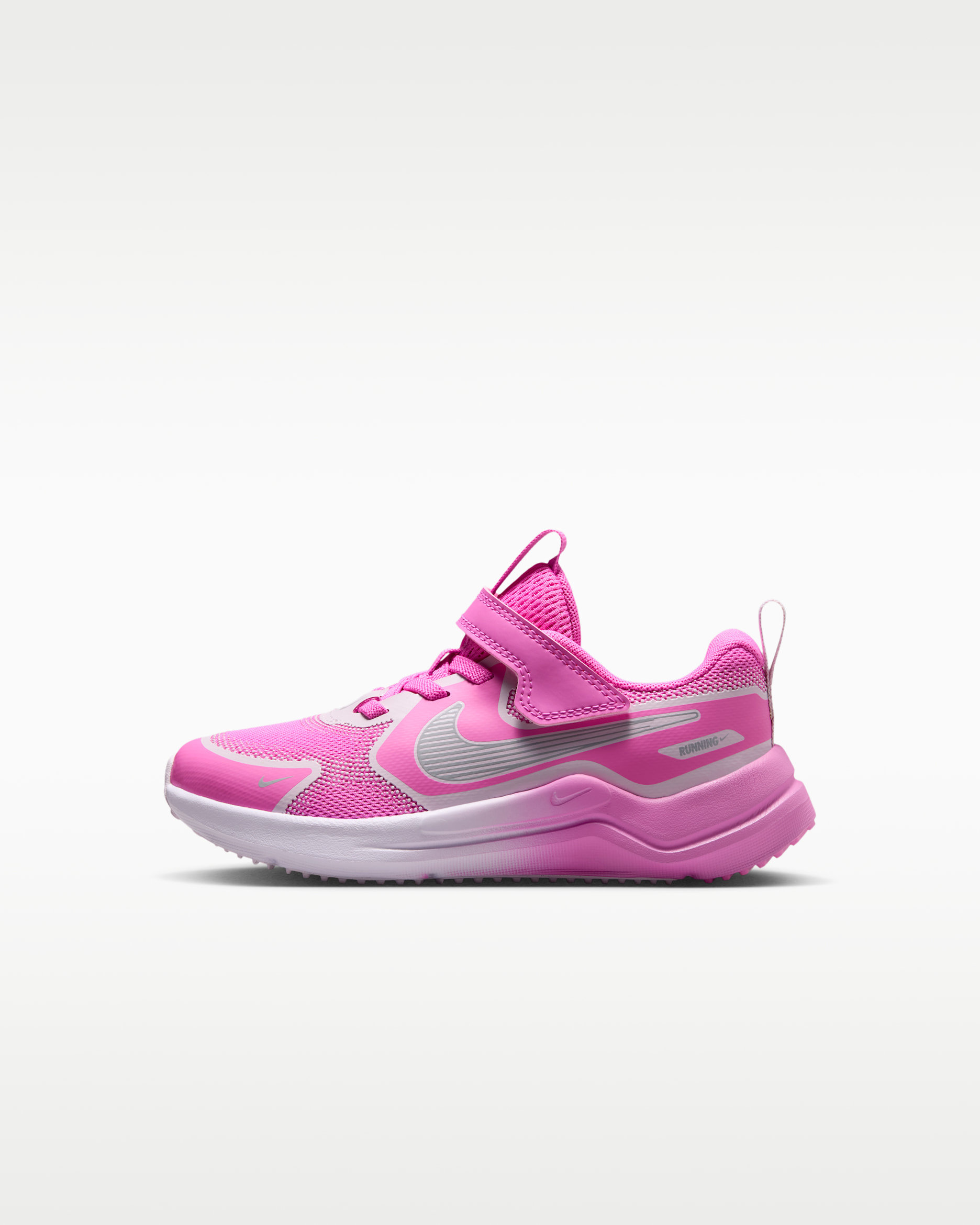 Nike Cosmic Runner Swoosh — Playful Pink/Bleached Lilac/Black