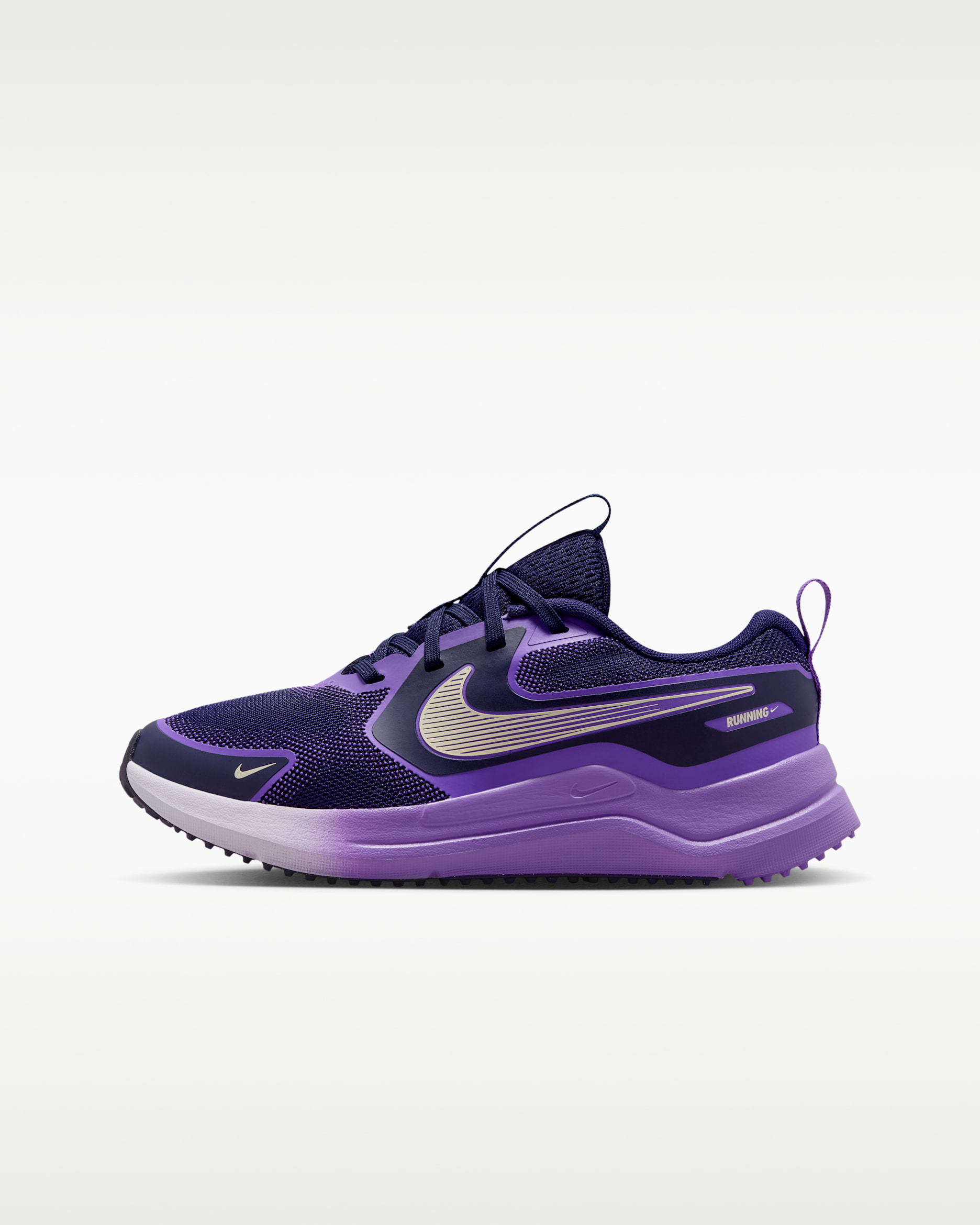 Nike Cosmic Runner — Blackened Blue/Bright Violet/Coconut Milk