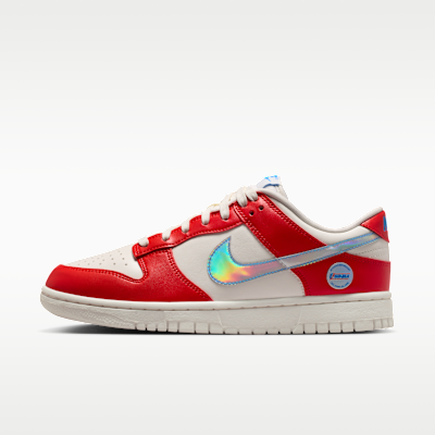 Nike Dunk Low WNBA 30th — Action Red/Sail/Light Photo Blue/Multi-Colour