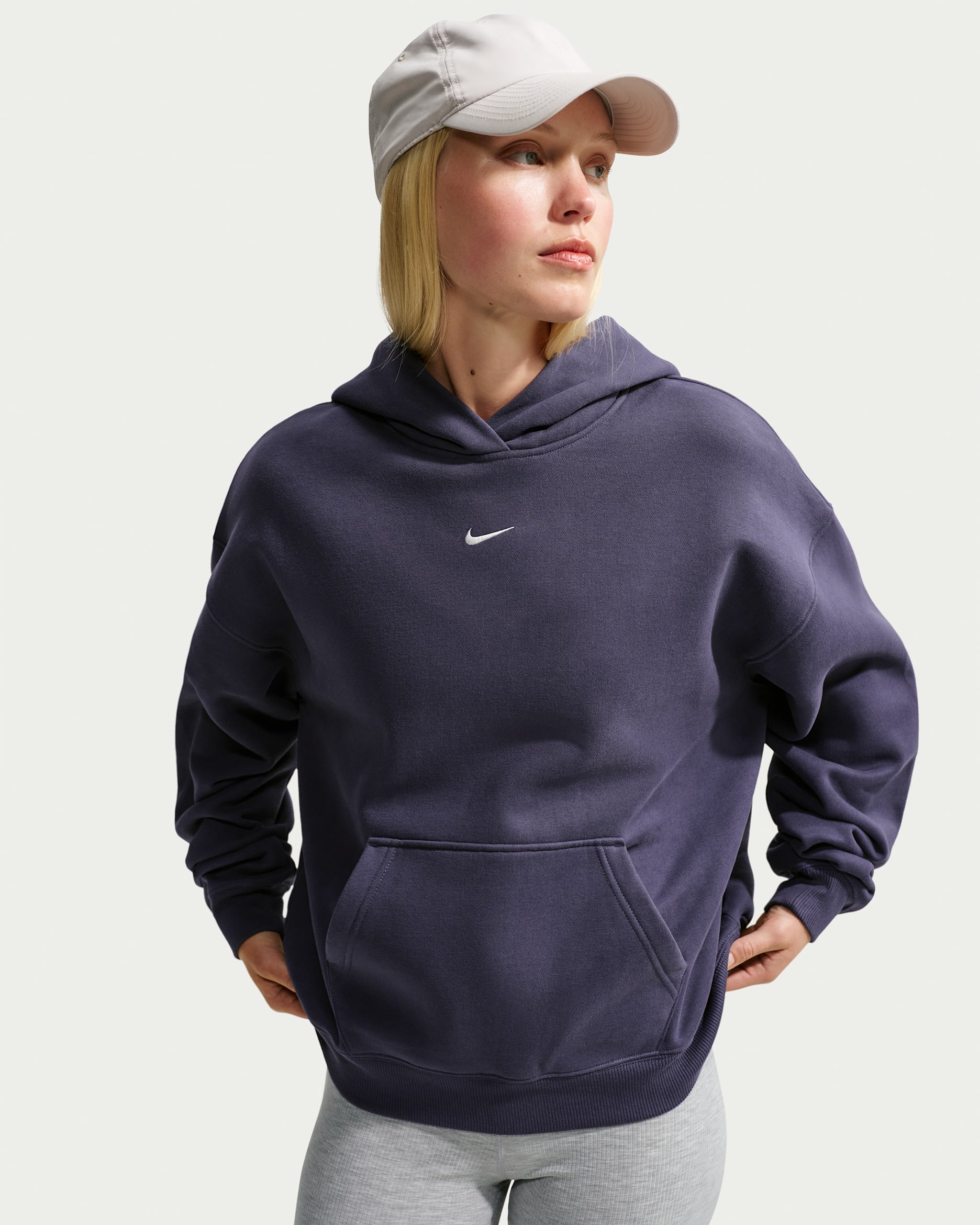 Nike Studio Fleece Medium Weight — Gridiron/Sail