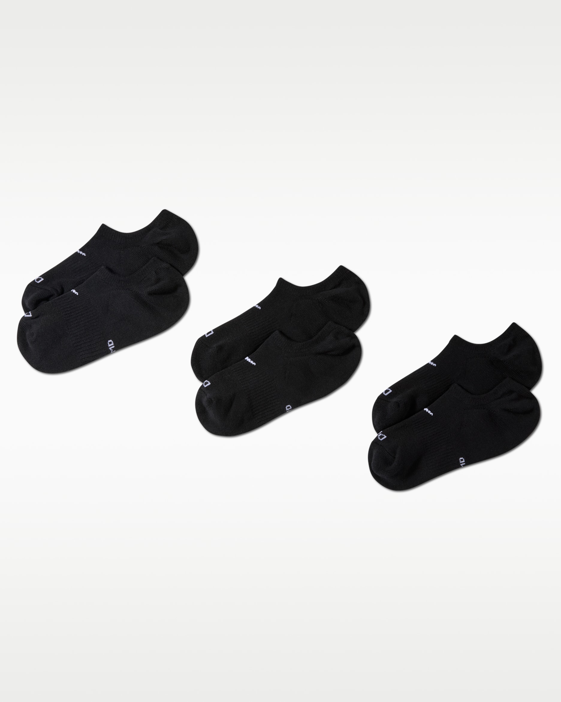 Nike Everyday Plus Cushioned — Black/White