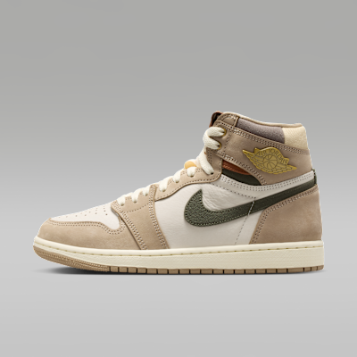 Air Jordan 1 High OG 'Khaki' — Khaki/Sail/Cargo Khaki/Multi-Colour