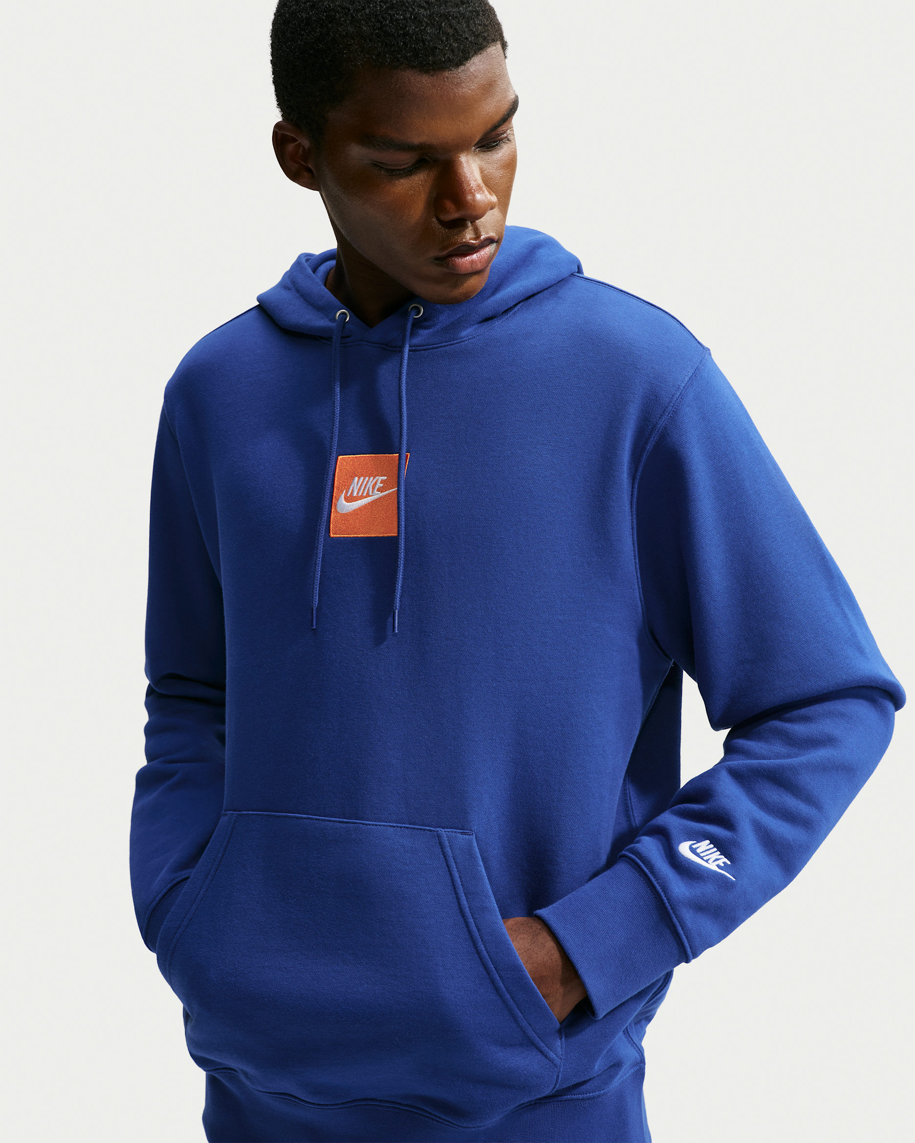 Nike Club — Deep Royal Blue/Deep Royal Blue/White