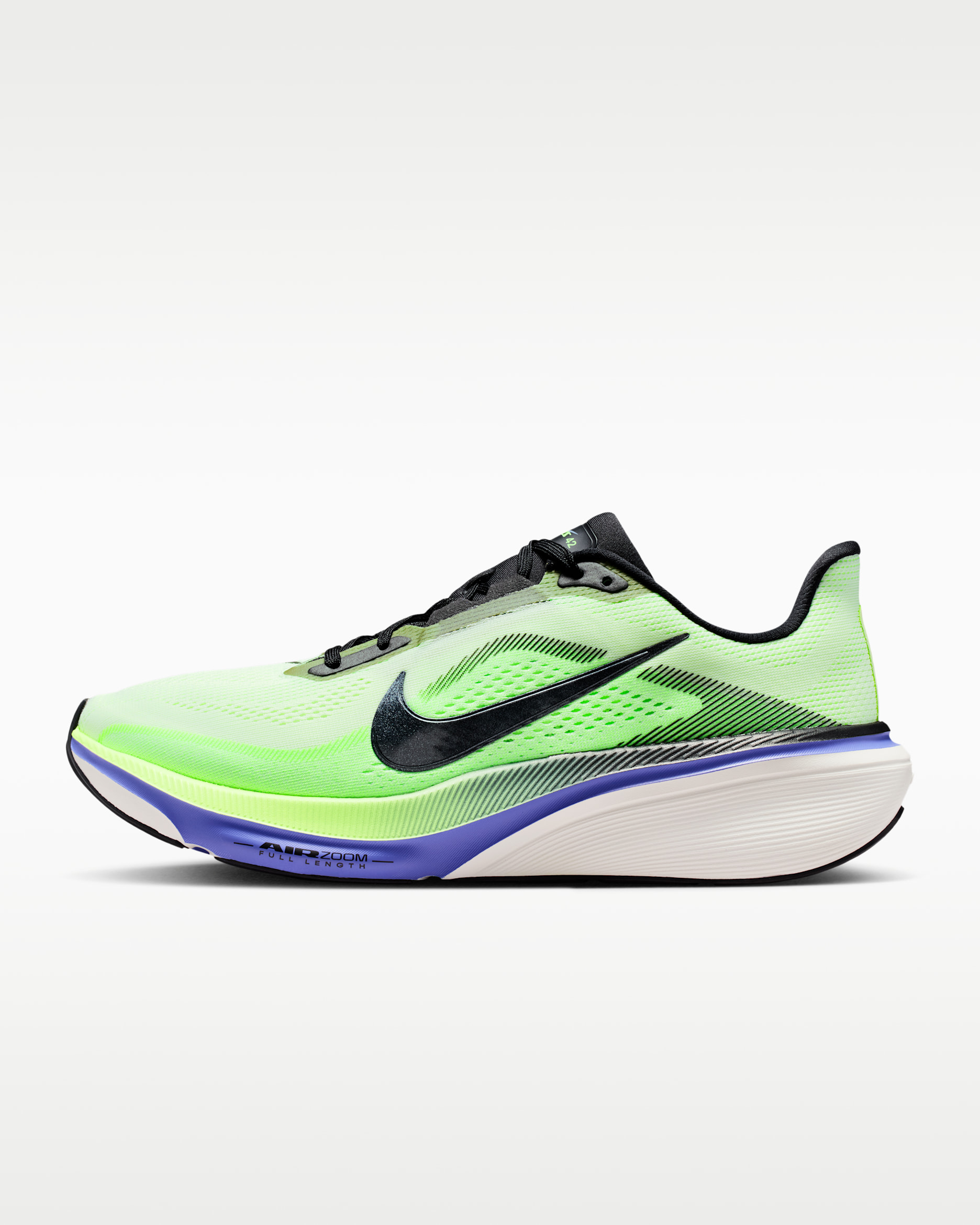 Nike Pegasus 42 — Volt Tint/Sapphire/Lime Blast/Black Spruce