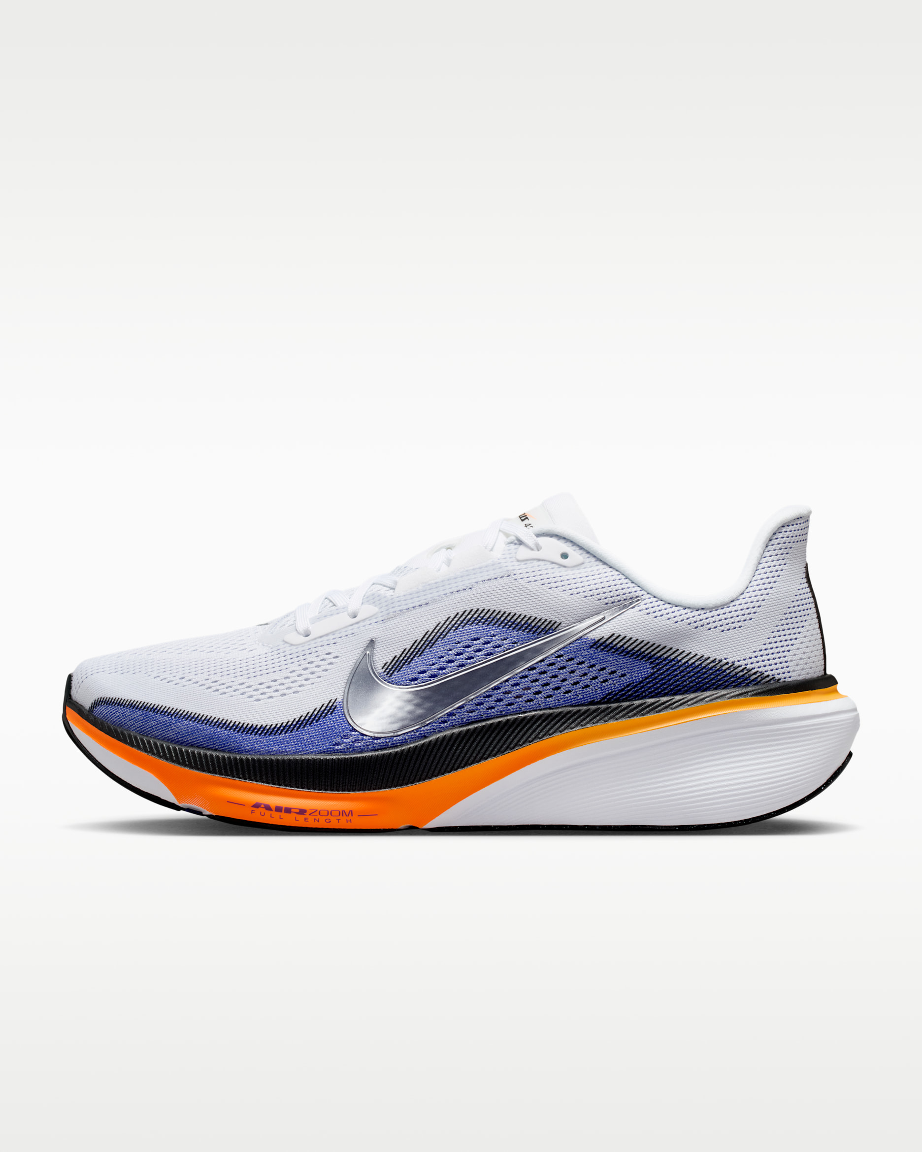 Nike Pegasus 42 — White/Lapis/Total Orange/Metallic Silver