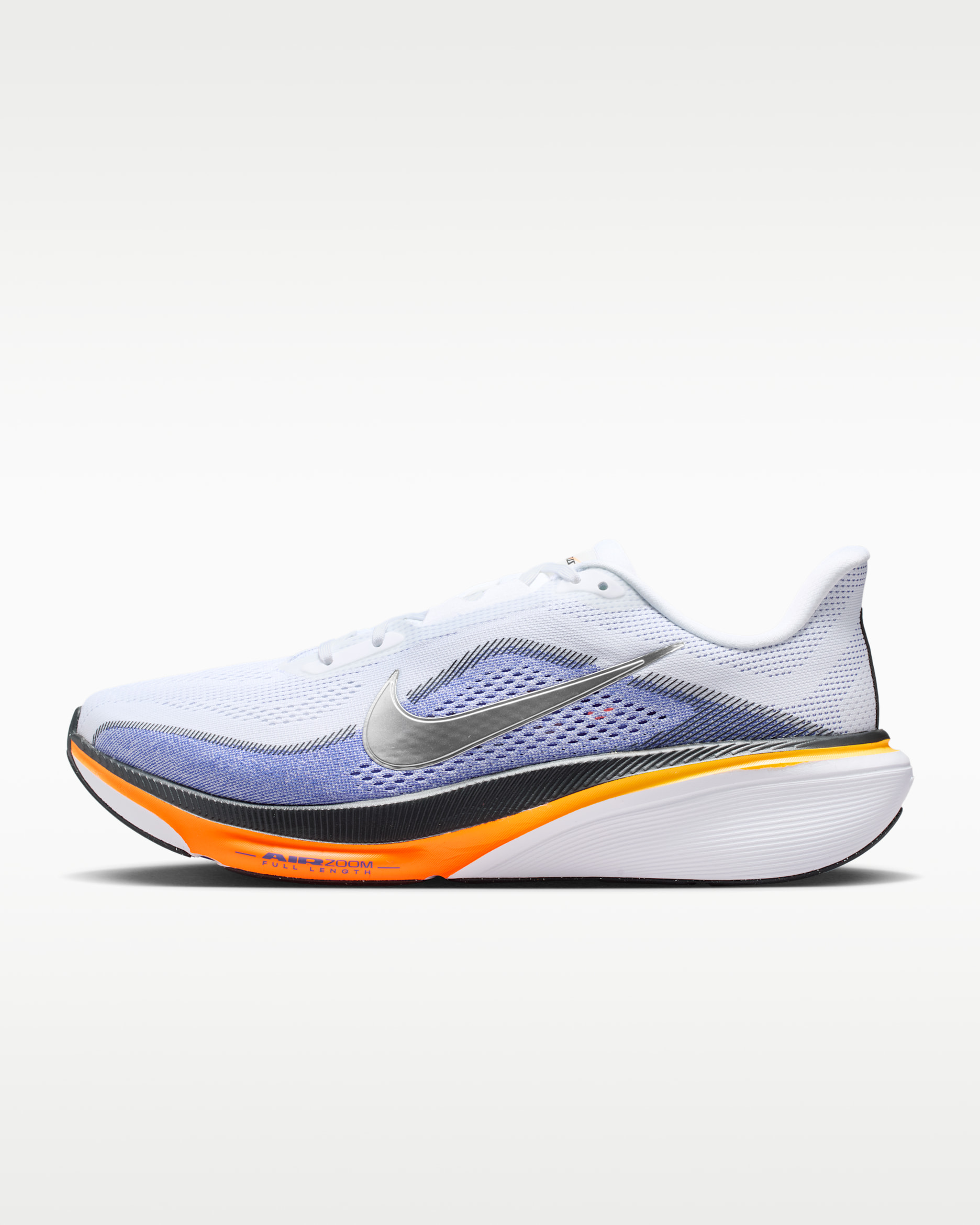 Nike Pegasus 42 — White/Lapis/Total Orange/Metallic Silver