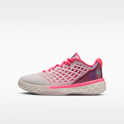 Kobe 3 Protro Low — Sail/Hot Punch/Metallic Silver