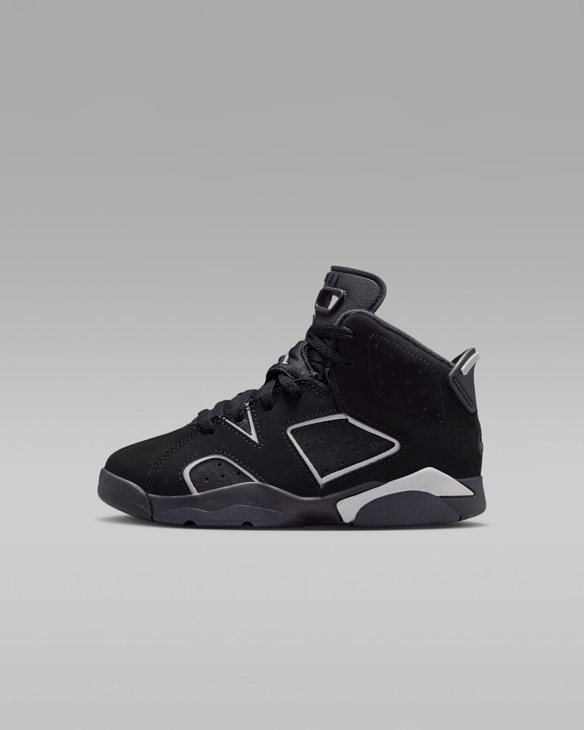 Jordan 6 Retro 'Cap and Gown' — Black/Black/Multi-Colour/Reflect Silver