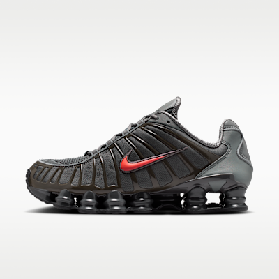 Nike Shox TL SE — Smoke Grey/Medium Ash/Anthracite/Bright Crimson
