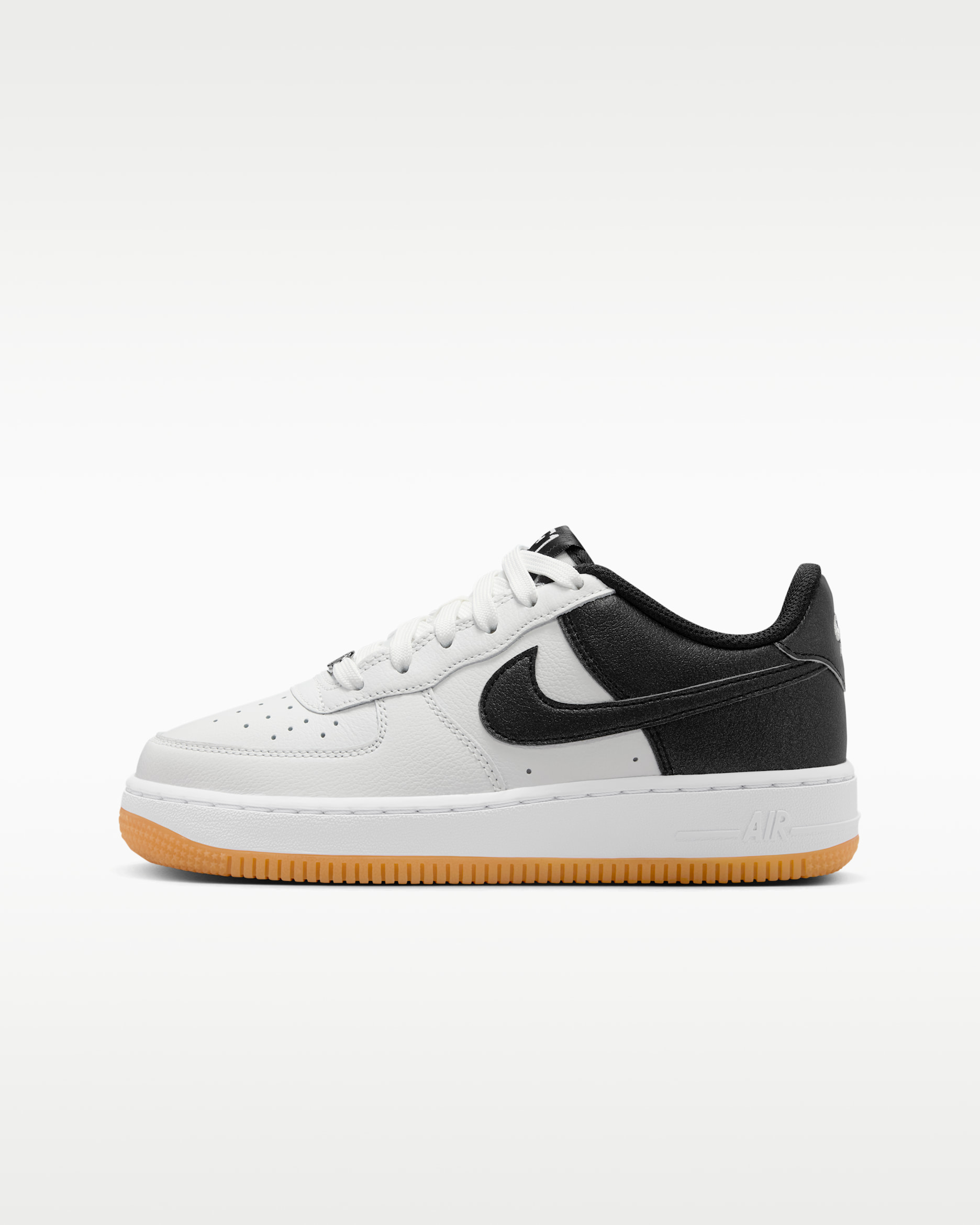 Nike Air Force 1 LV8 — Summit White/White/Metallic Silver/Black