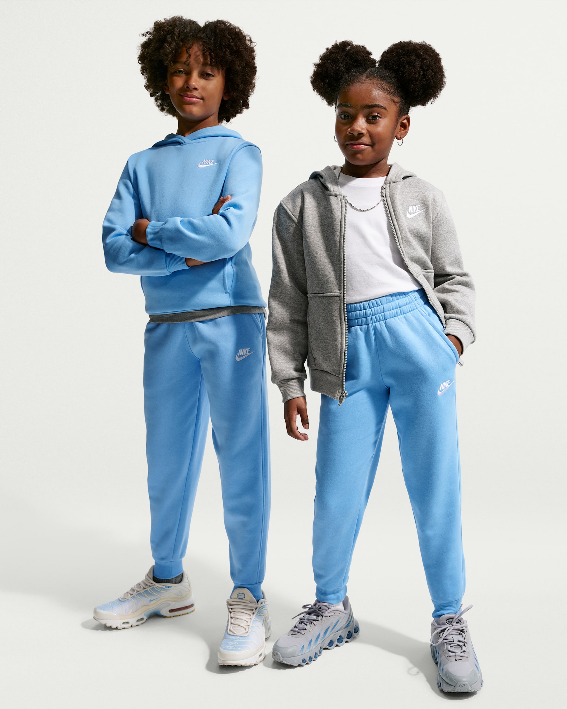 Nike Sportswear Club Fleece — Football Blue/White