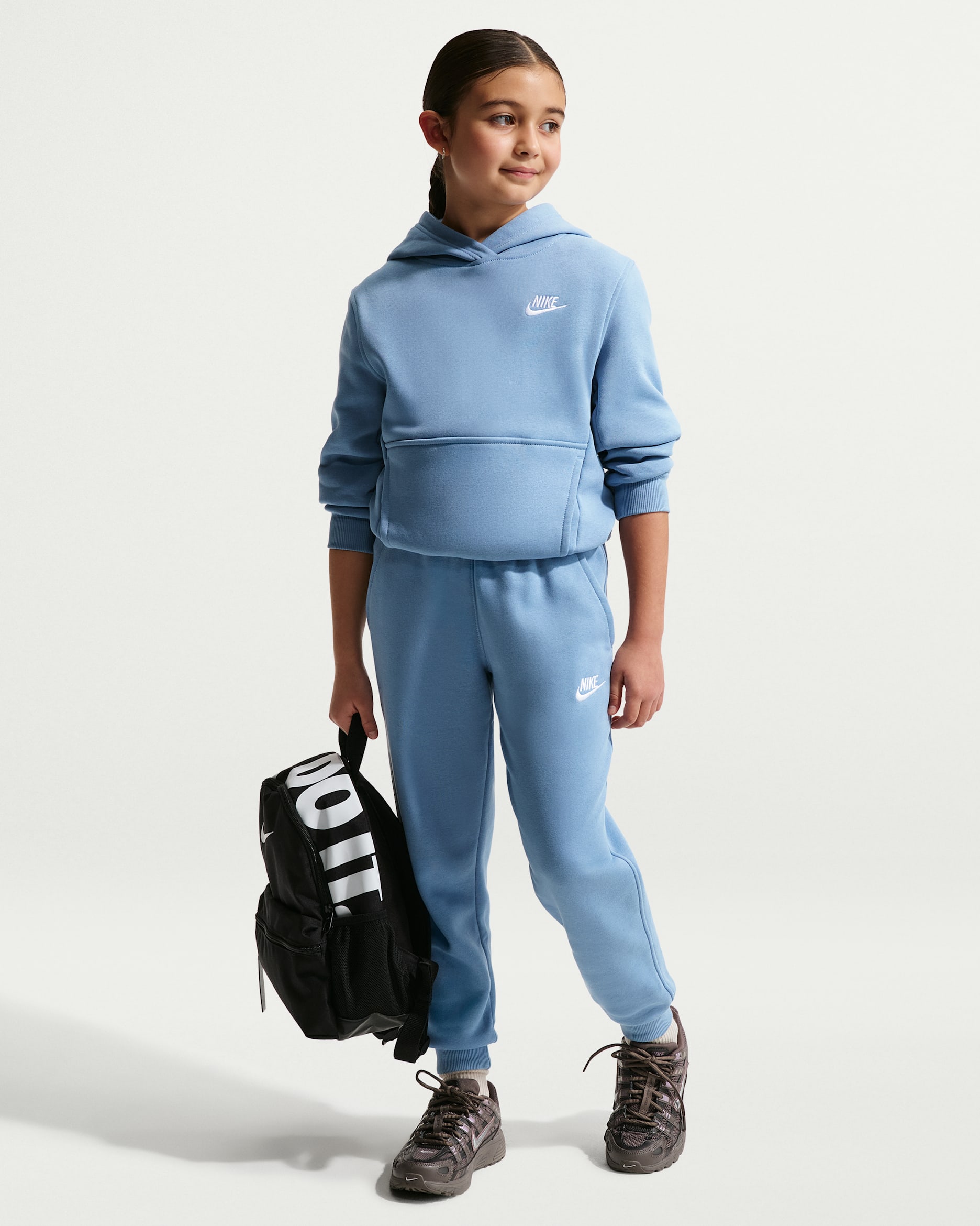 Nike Sportswear Club Fleece — Work Blue/White