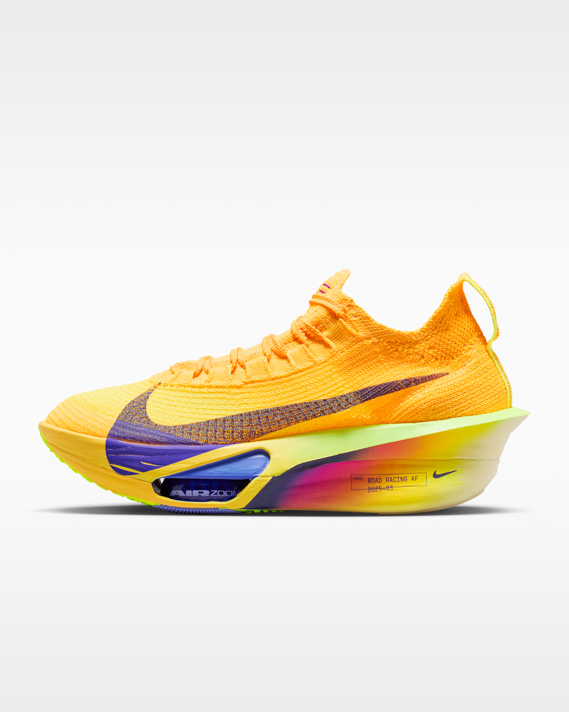 Nike Alphafly 3 — Laser Orange/Citron Pulse/Volt Ice/Indigo Burst