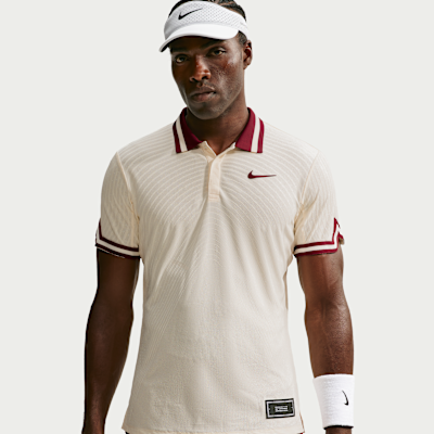 NikeCourt Slam — Pale Ivory/Team Red