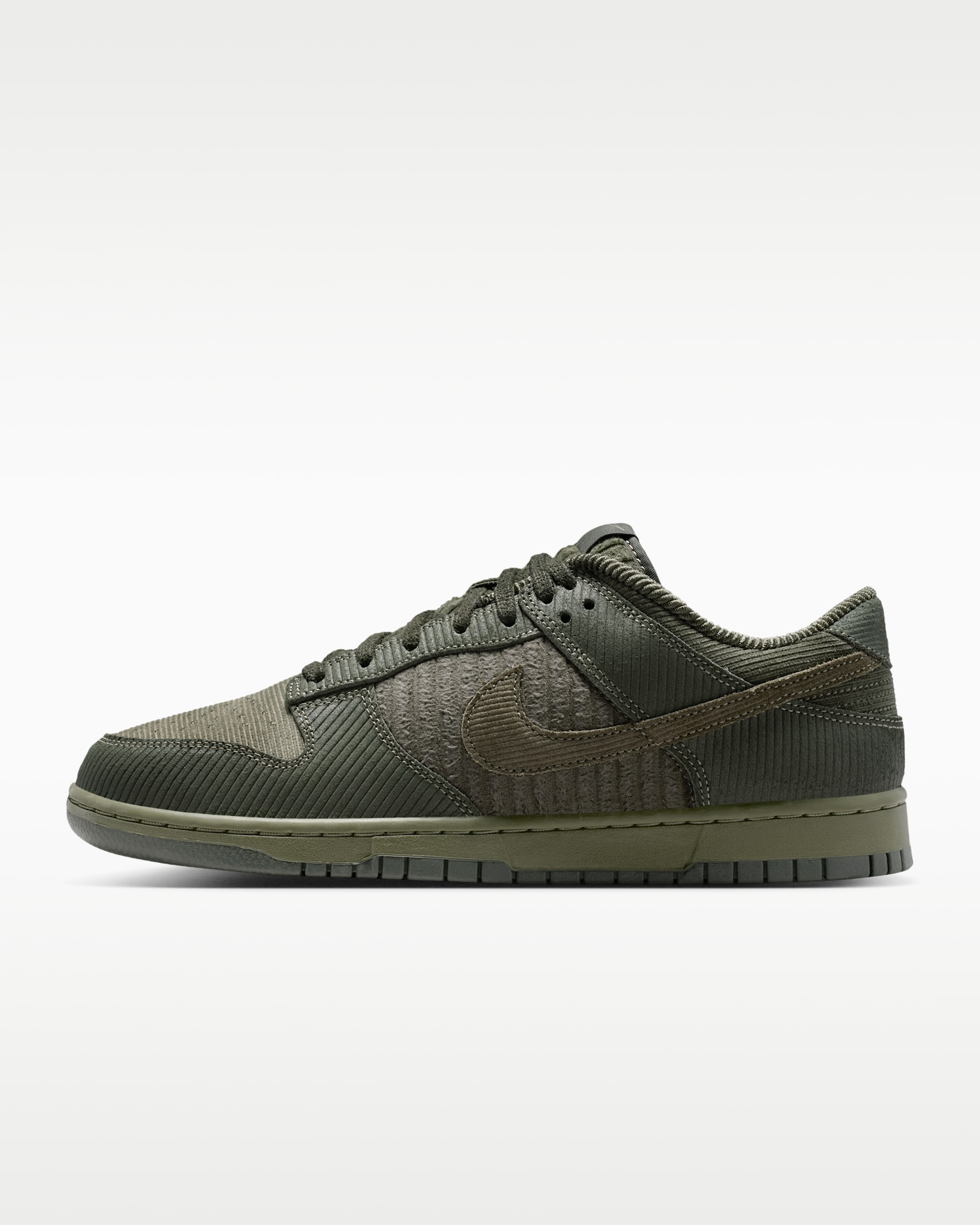 Nike Dunk Low Retro Premium — Cargo Khaki/Medium Olive/Sequoia/Cargo Khaki
