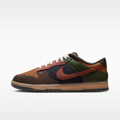 Nike Dunk Low Retro Premium — Light British Tan/Cargo Khaki/Baroque Brown/Cinnamon