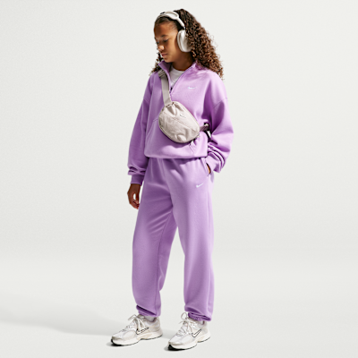 Nike Sportswear Studio Fleece — Violet Star/White