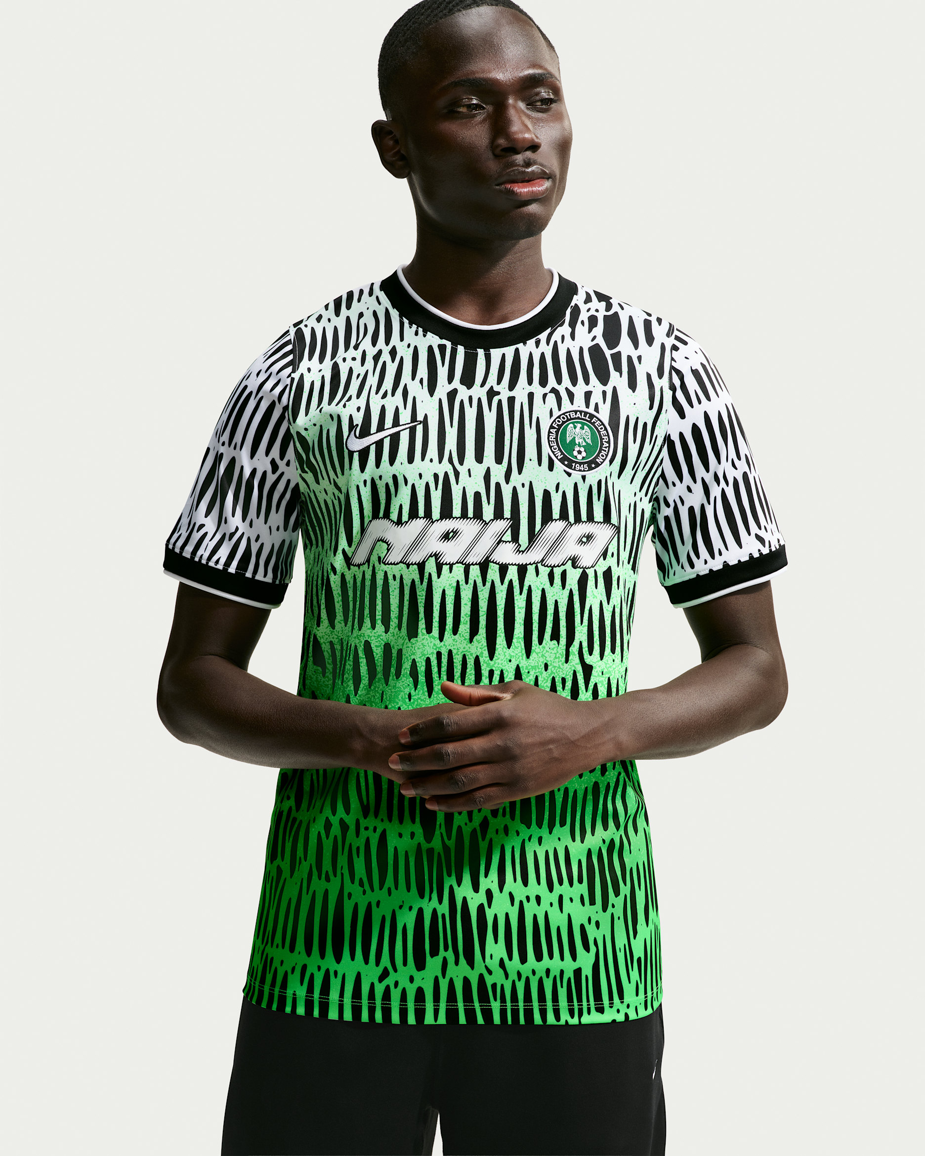 Nike x Nigeria x Slawn — Black/White