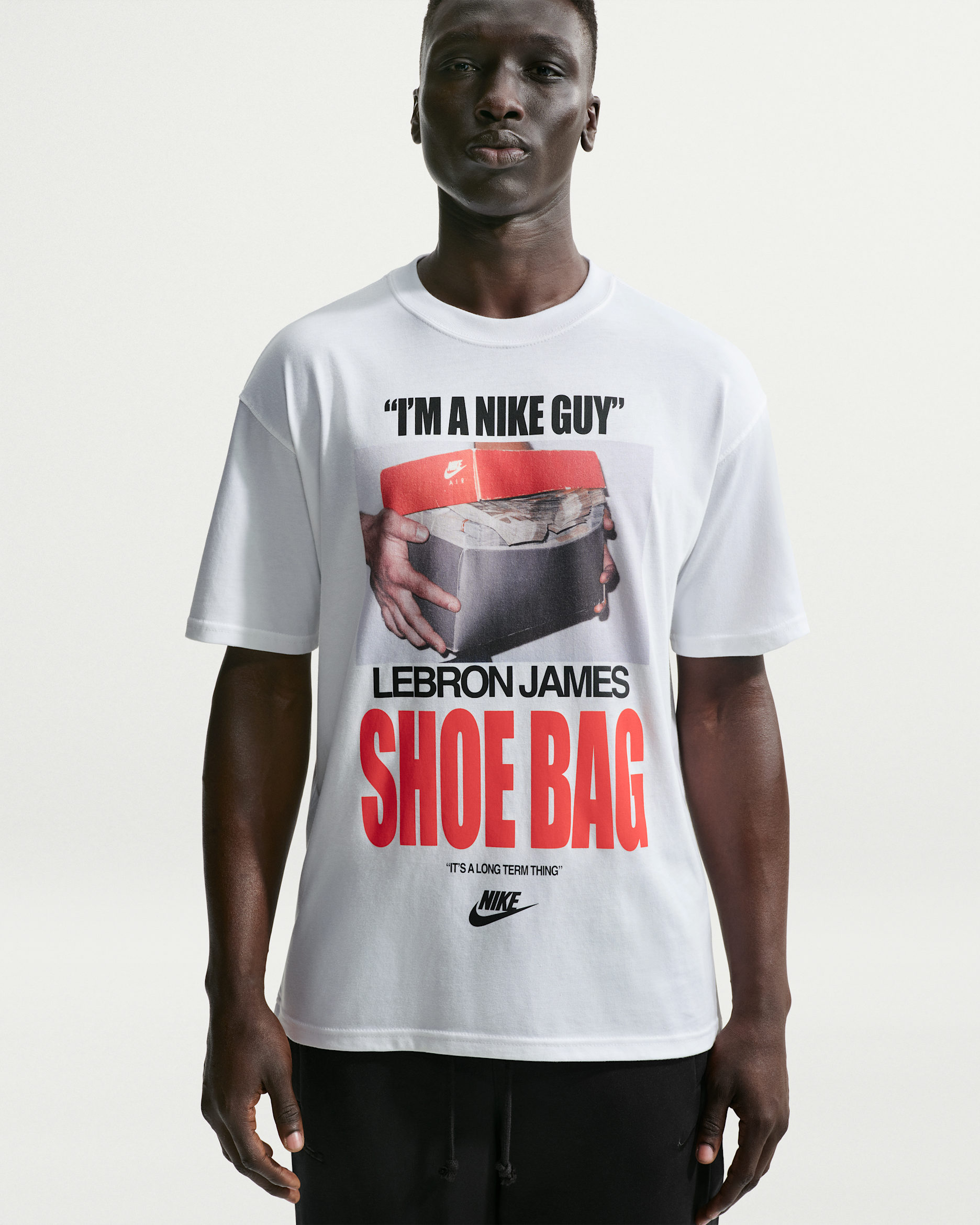 LeBron 'Shoe Bag' — White