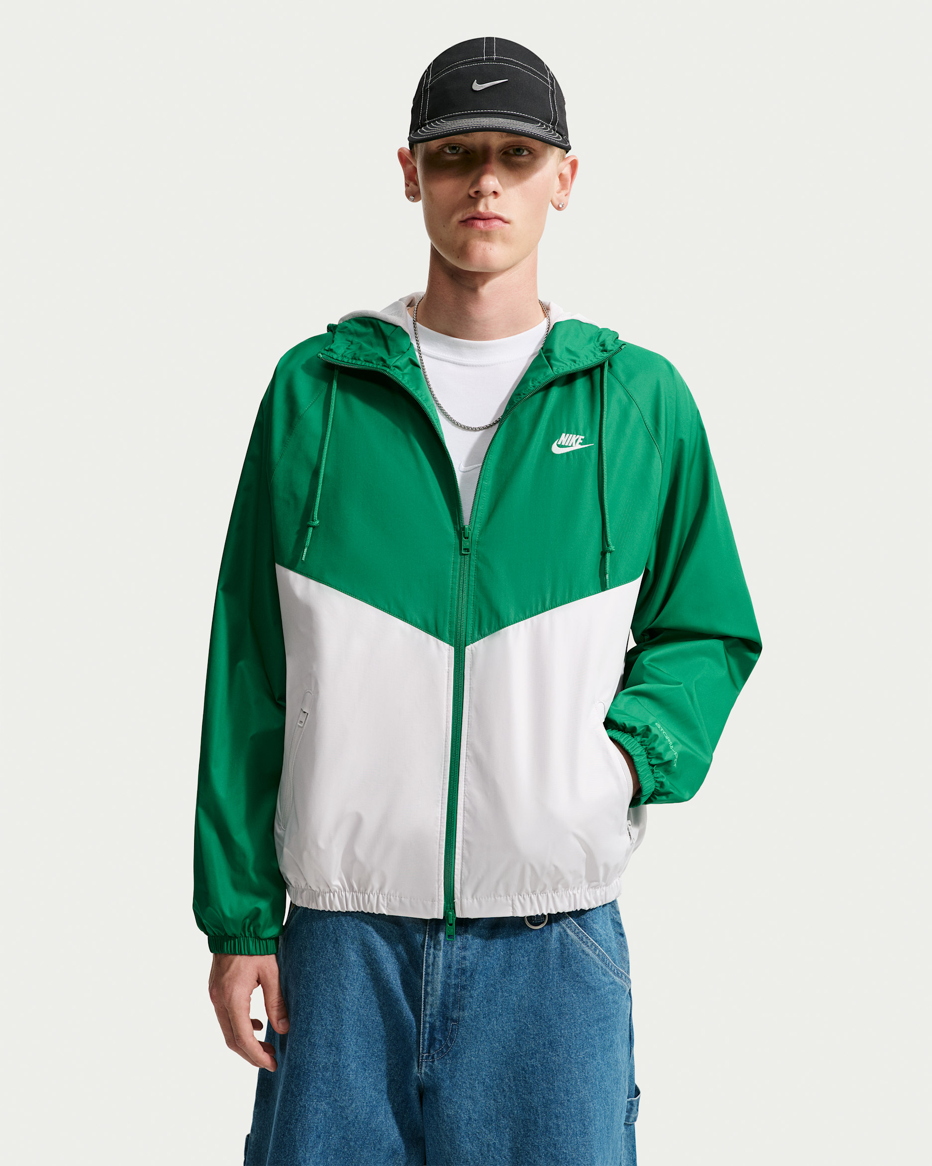Nike Windrunner — Malachite/Vast Grey/Vast Grey