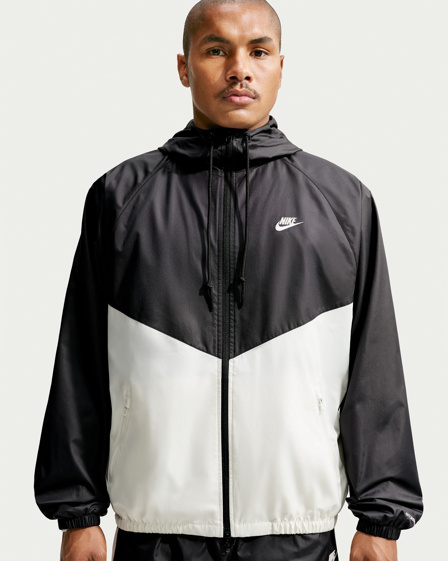 Nike Windrunner — Black/Sail/Sail