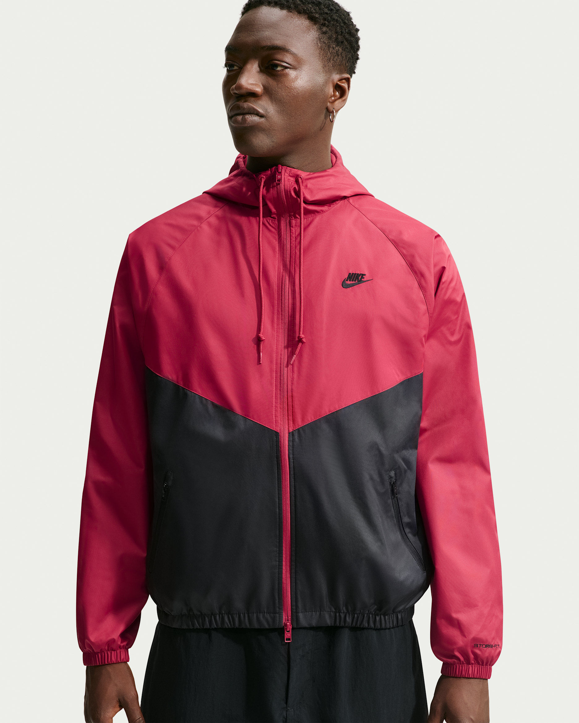 Nike Windrunner — Tough Red/Black/Black