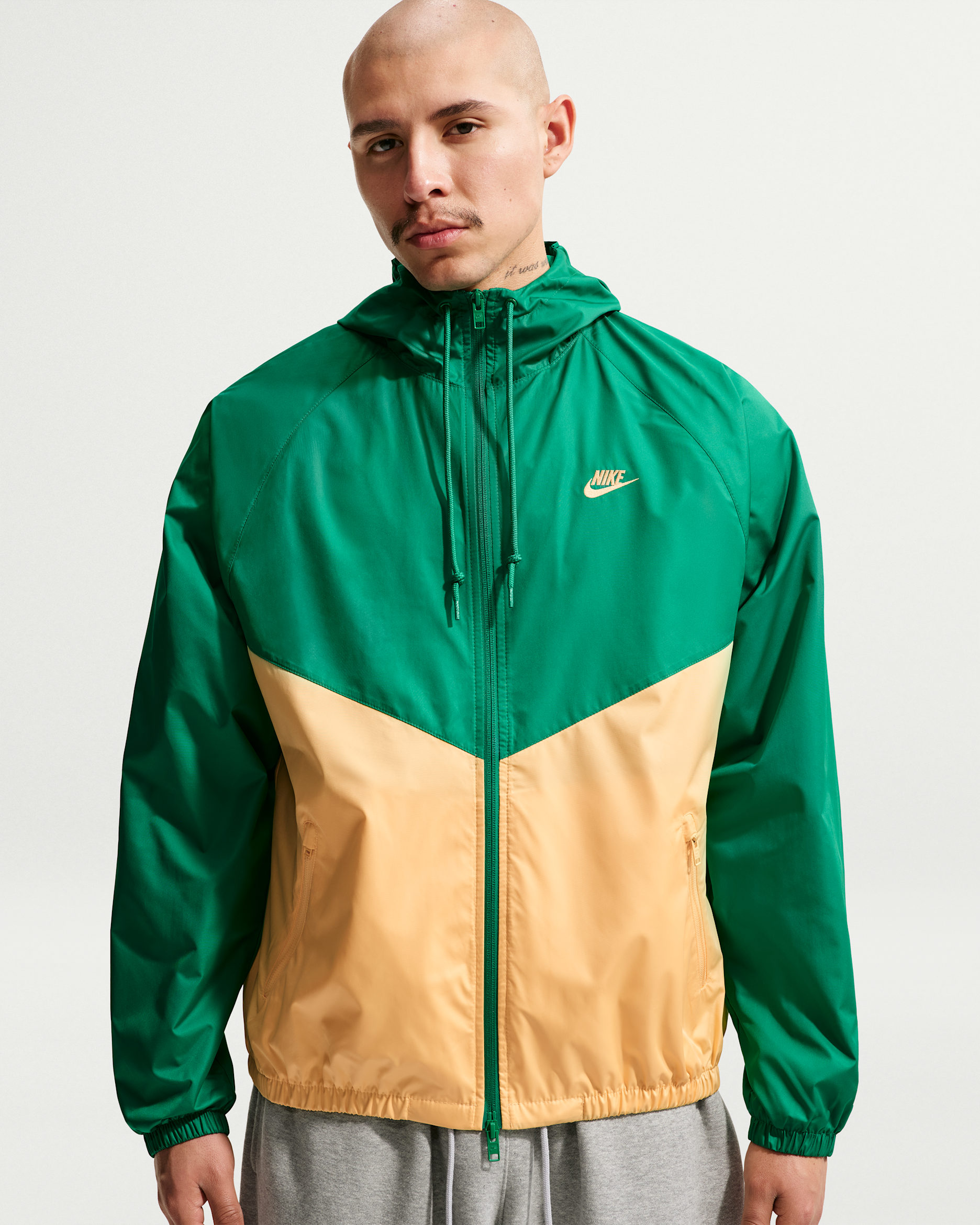 Nike Windrunner — Malachite/Topaz Gold/Topaz Gold