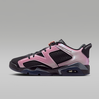 Air Jordan 6 Retro Low 'Metamorphosis' — Black/Desert Berry/Black