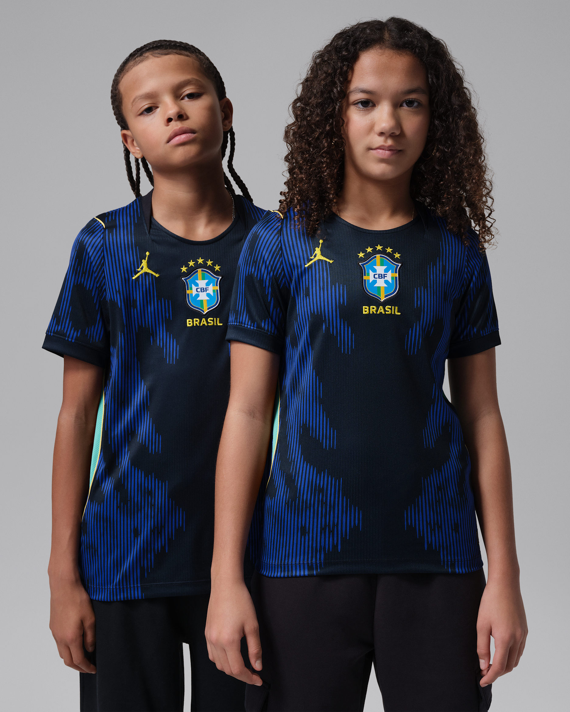 Brazil National Team 2026 Stadium Away — Old Royal/Black