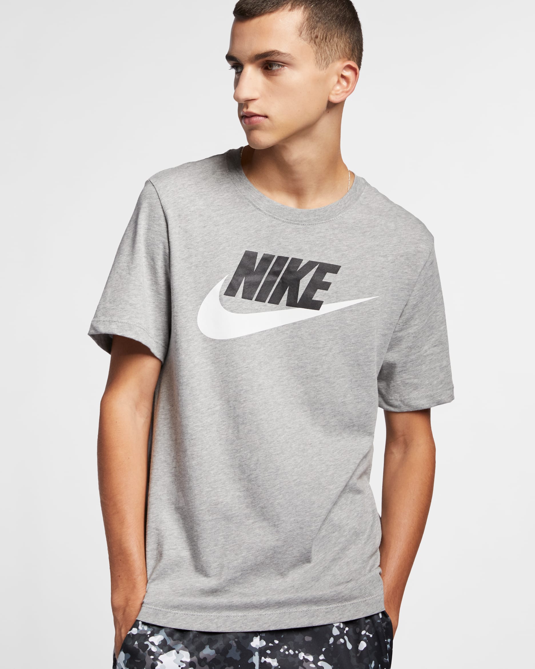 Nike Sportswear — Dark Grey Heather/Black/White