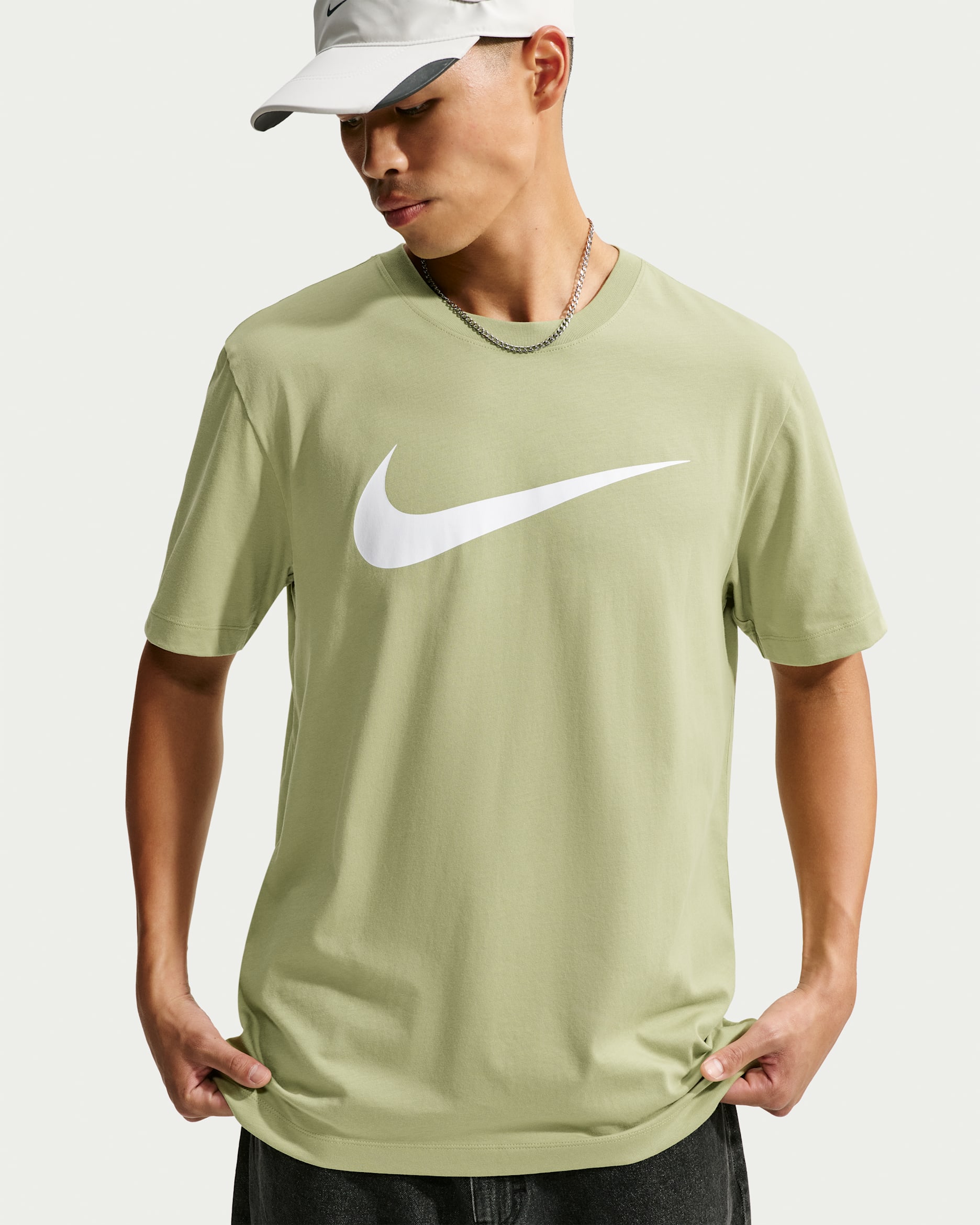 Nike Sportswear Swoosh — Dusty Olive