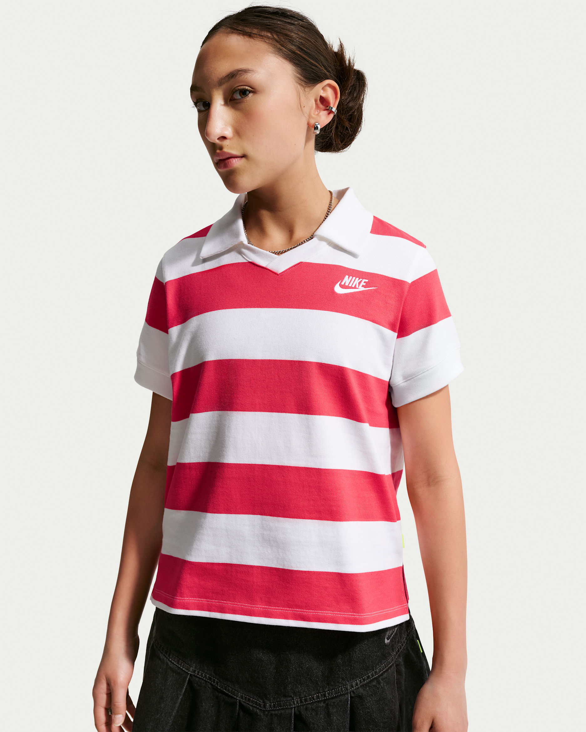 Nike Sportswear — Fusion Red/White/Volt/White