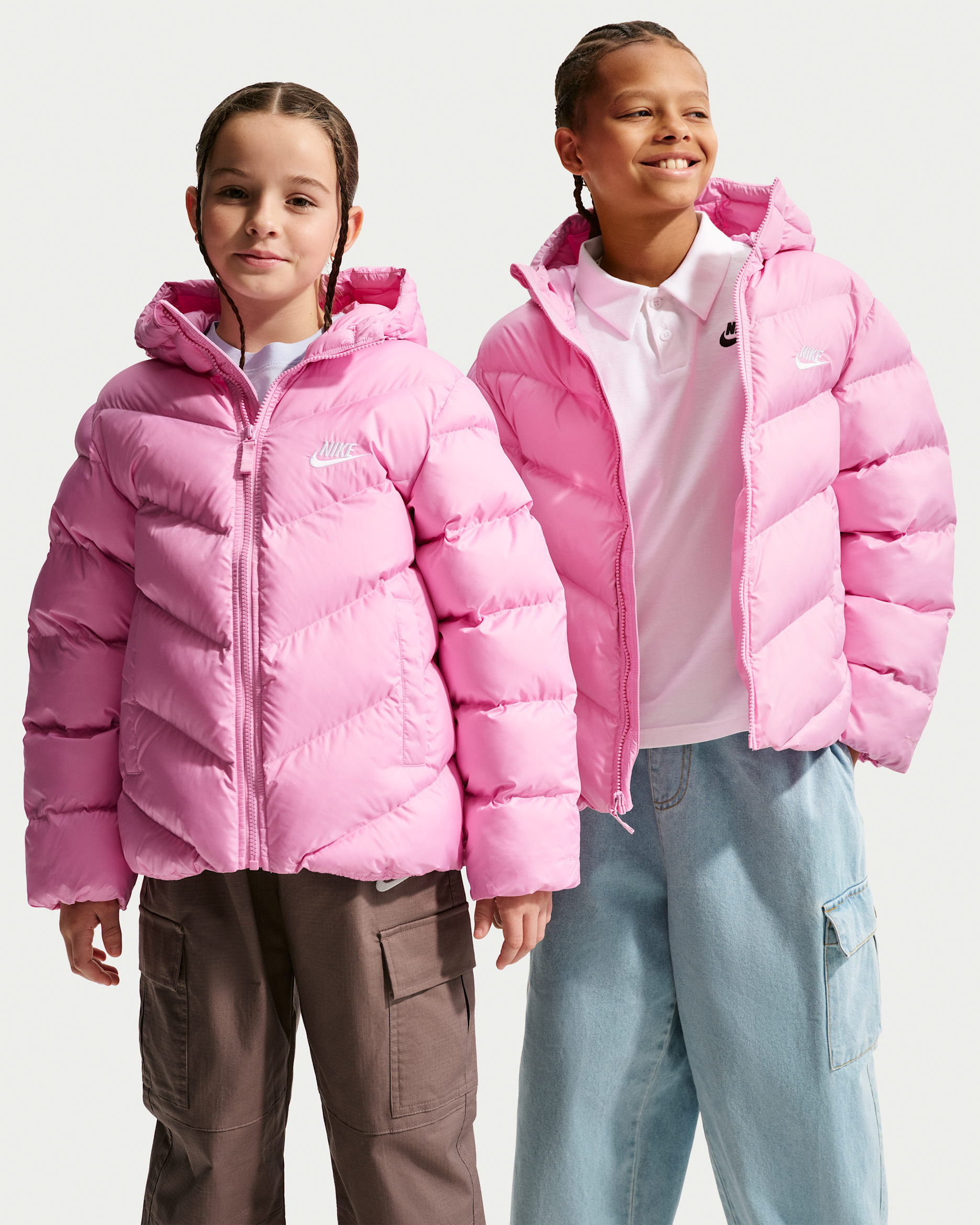 Nike Sportswear All Day Play — Pink Rise/White