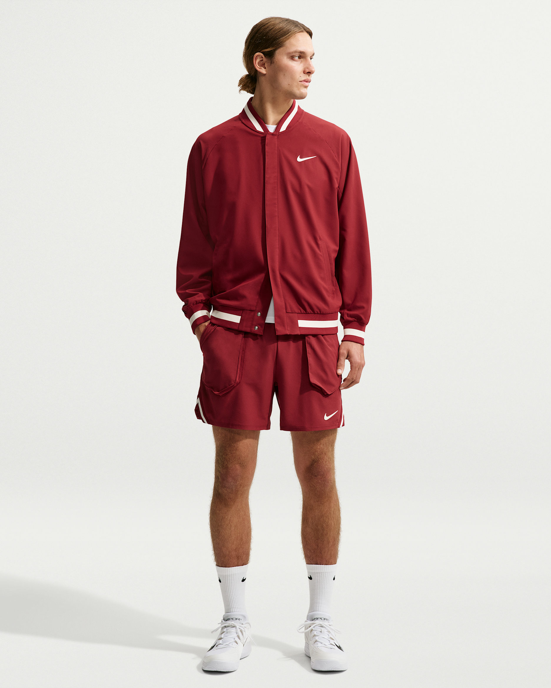 NikeCourt Slam — Team Red/Pale Ivory