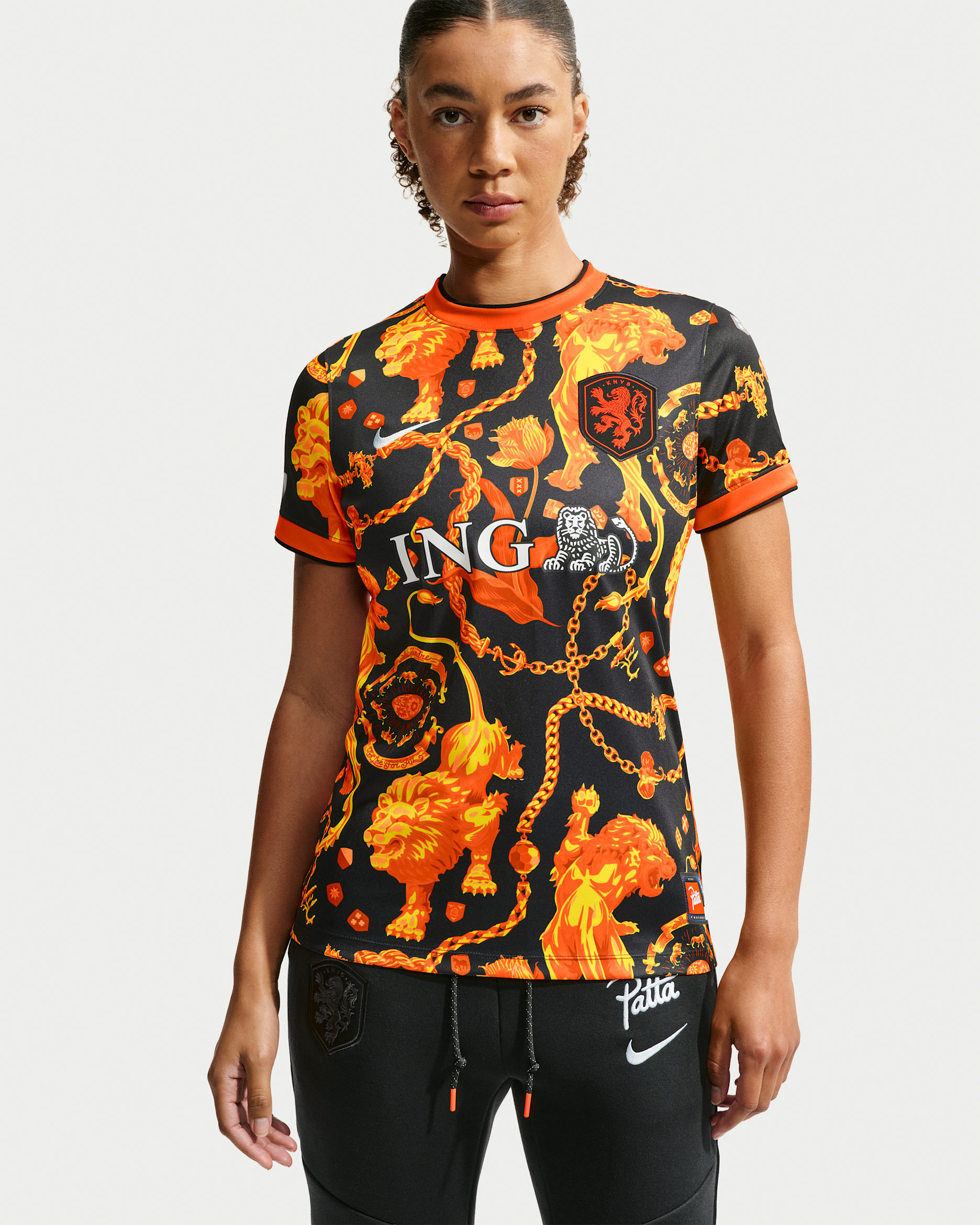 Netherlands x Patta — Black/White