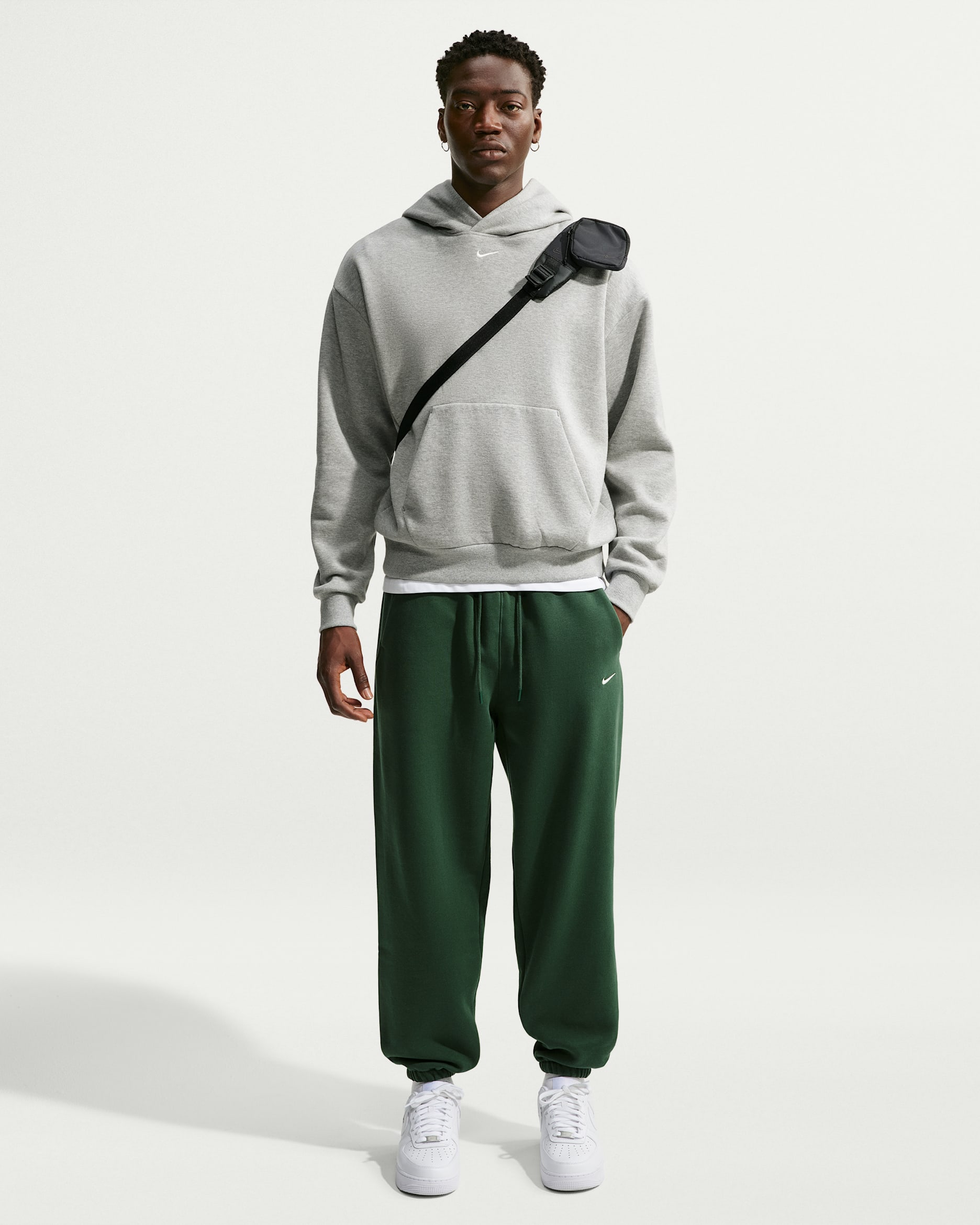 Nike Solo Fleece — Fir/Sail