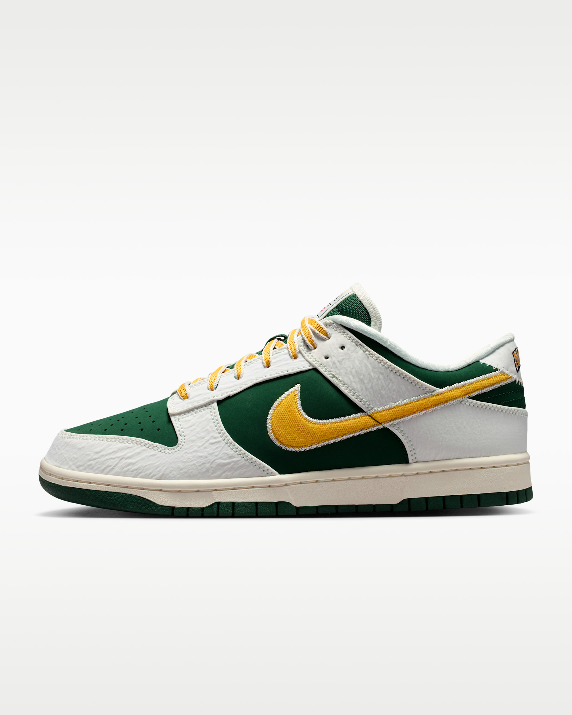 Nike Dunk Low Retro — Sail/Fir/University Red/University Gold