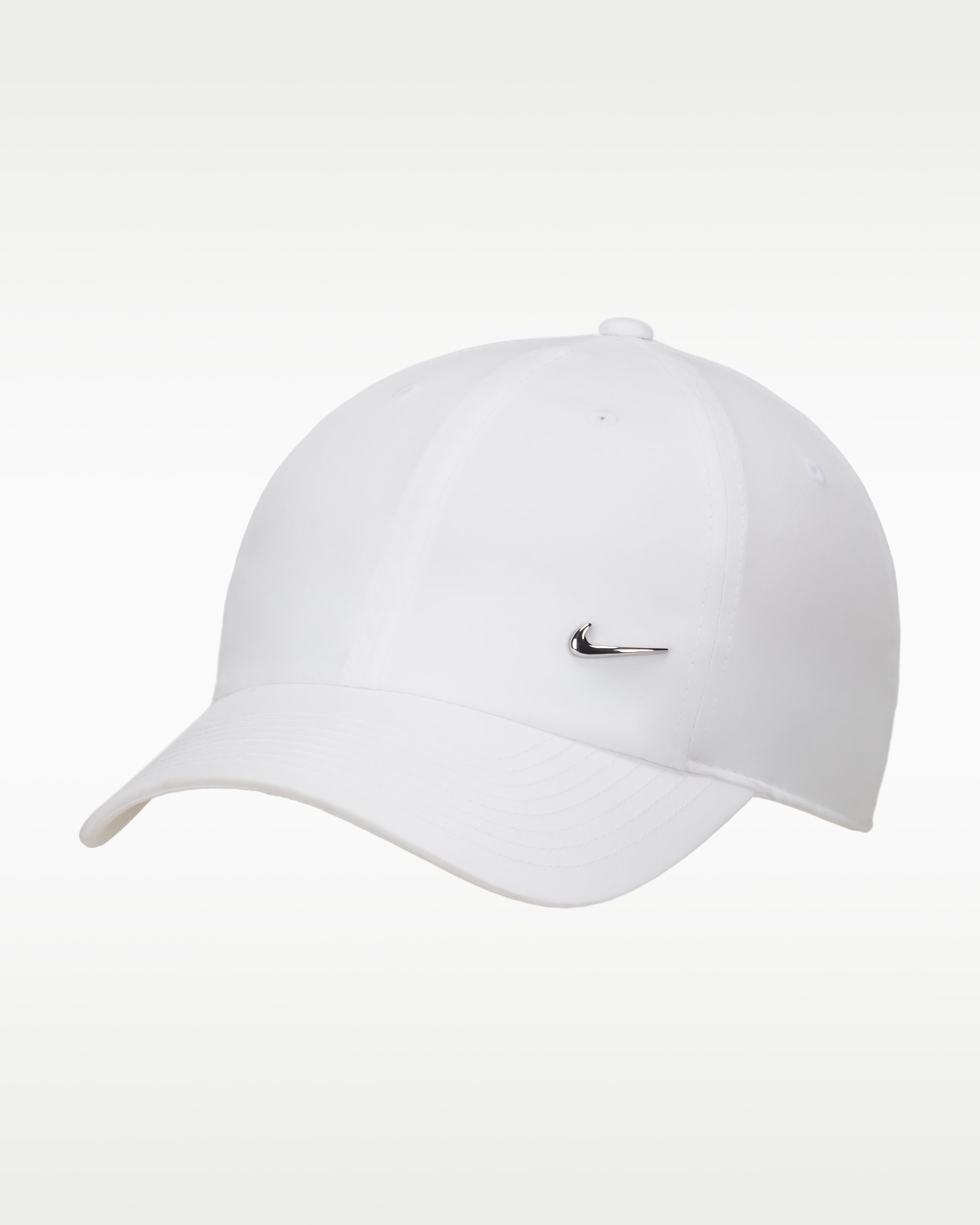 Nike Dri-FIT Club — White/Metallic Silver