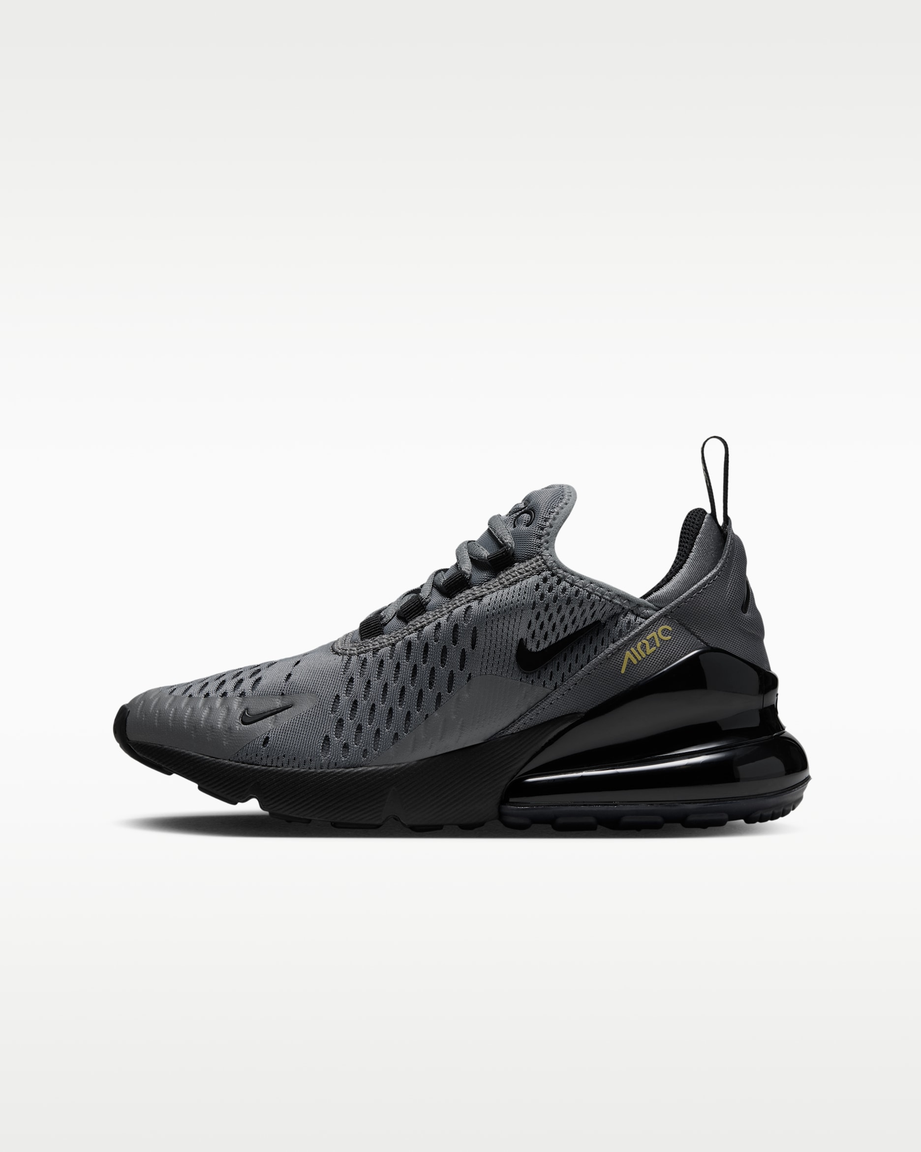Nike Air Max 270 — Smoke Grey/Chrome Yellow/Dark Smoke Grey/Black