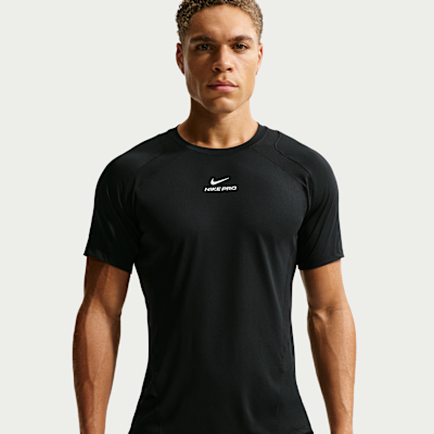 Nike Pro Training — Black/Black/White