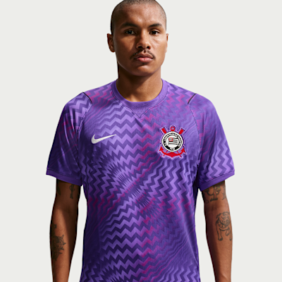 S.C. Corinthians 2026/27 Stadium Goalkeeper — Wild Grape/Black/Sail