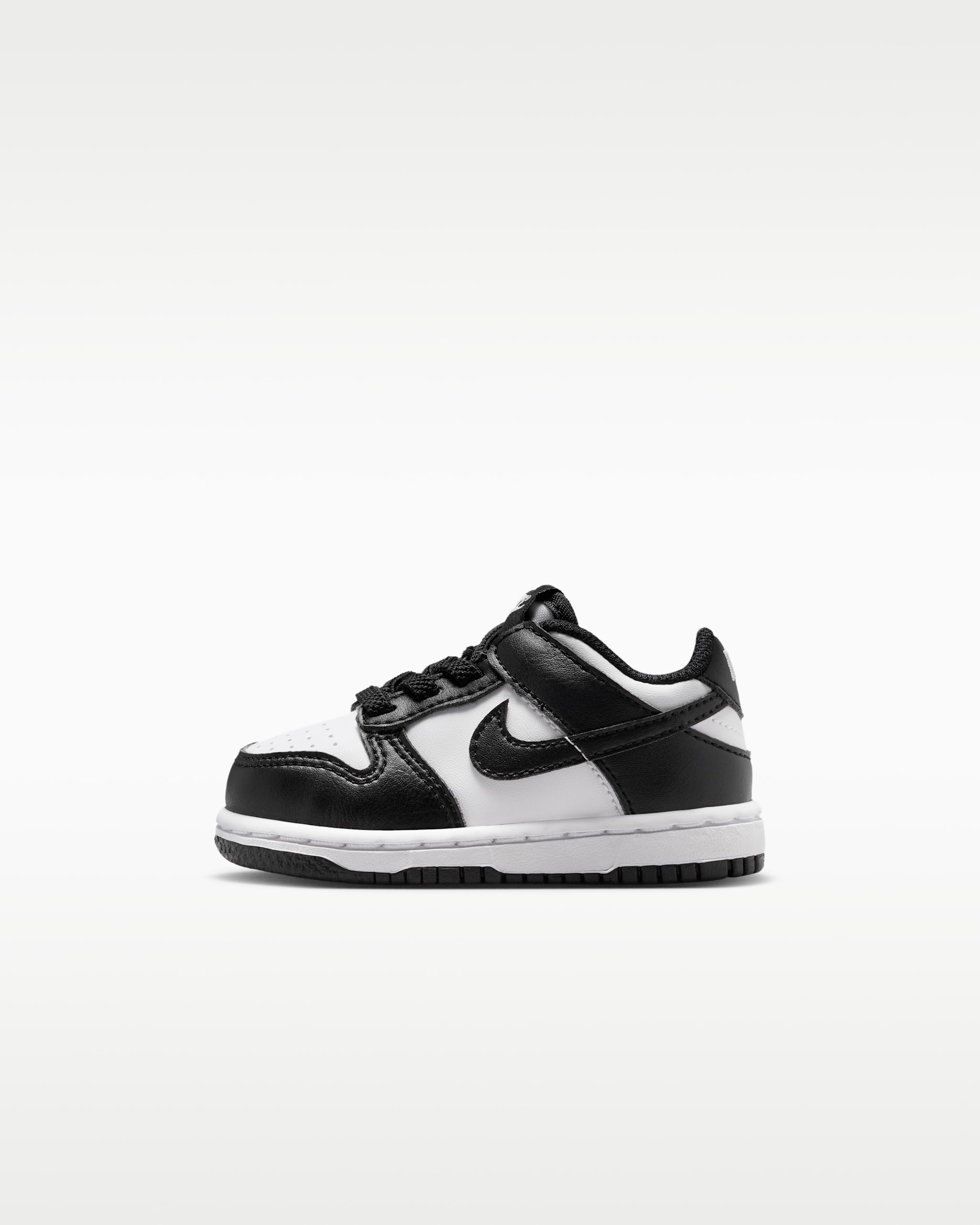Nike Dunk Low — White/White/Black